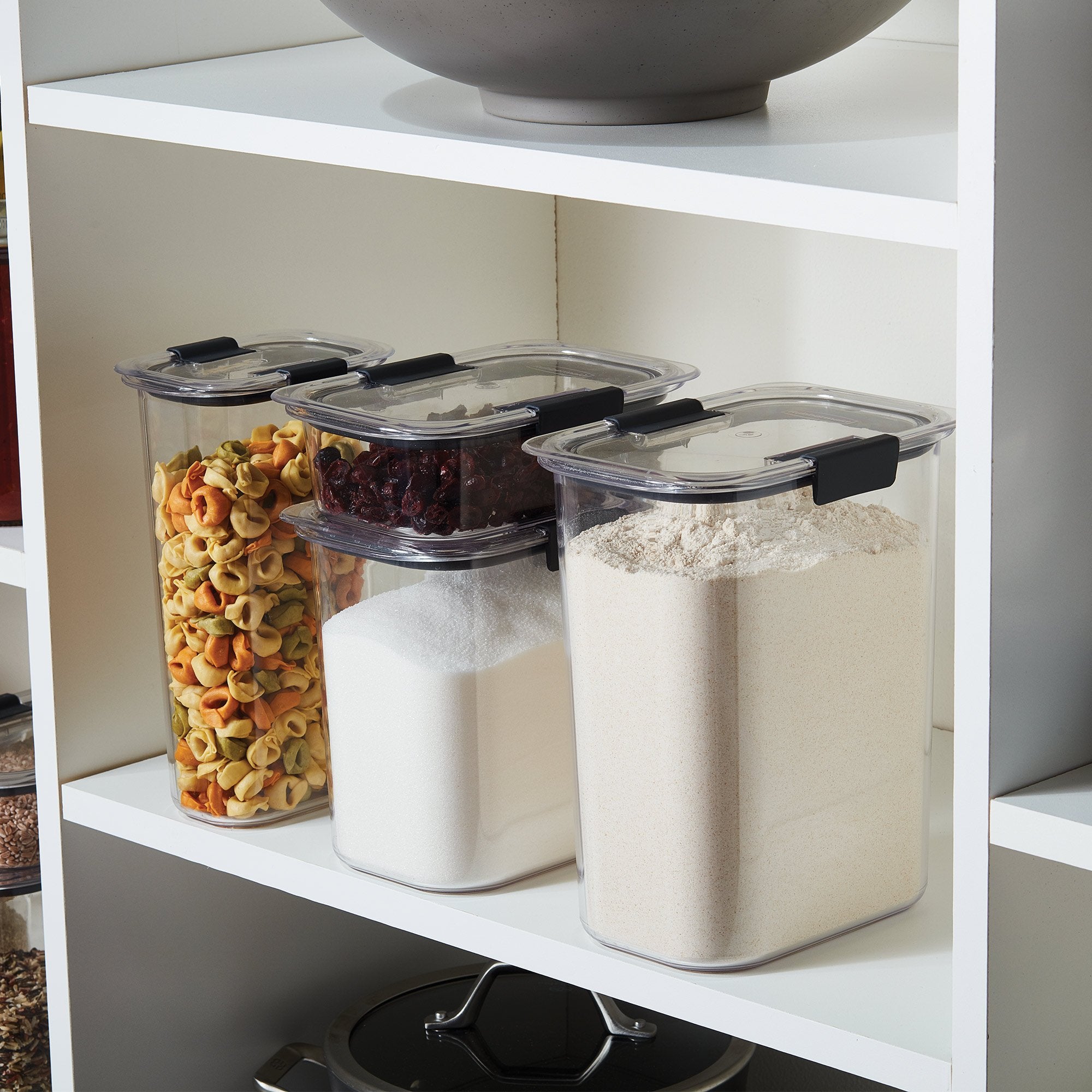 Brilliance Pantry Food Storage Container Set (8 Count)