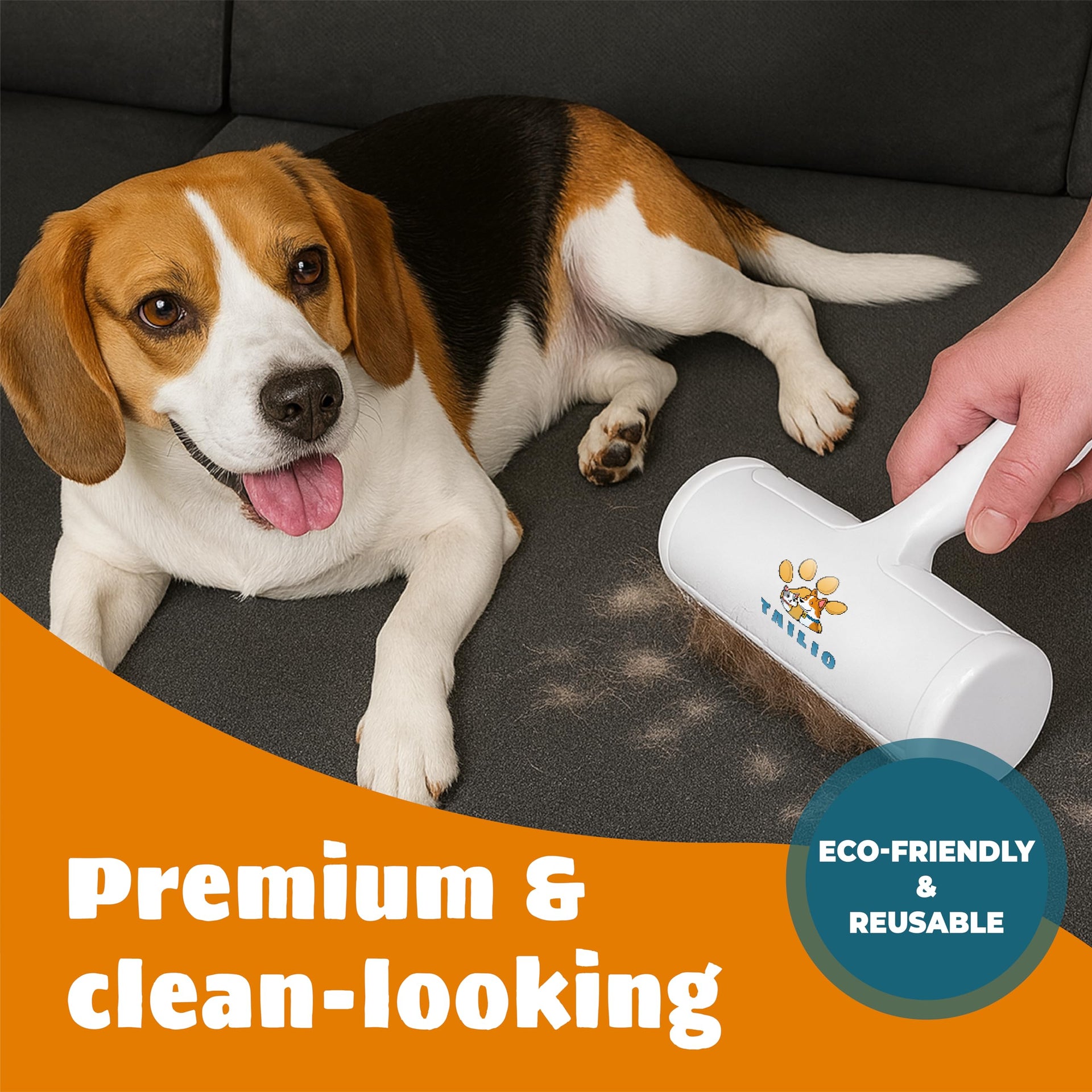 Pet Hair Remover with Fur Collector