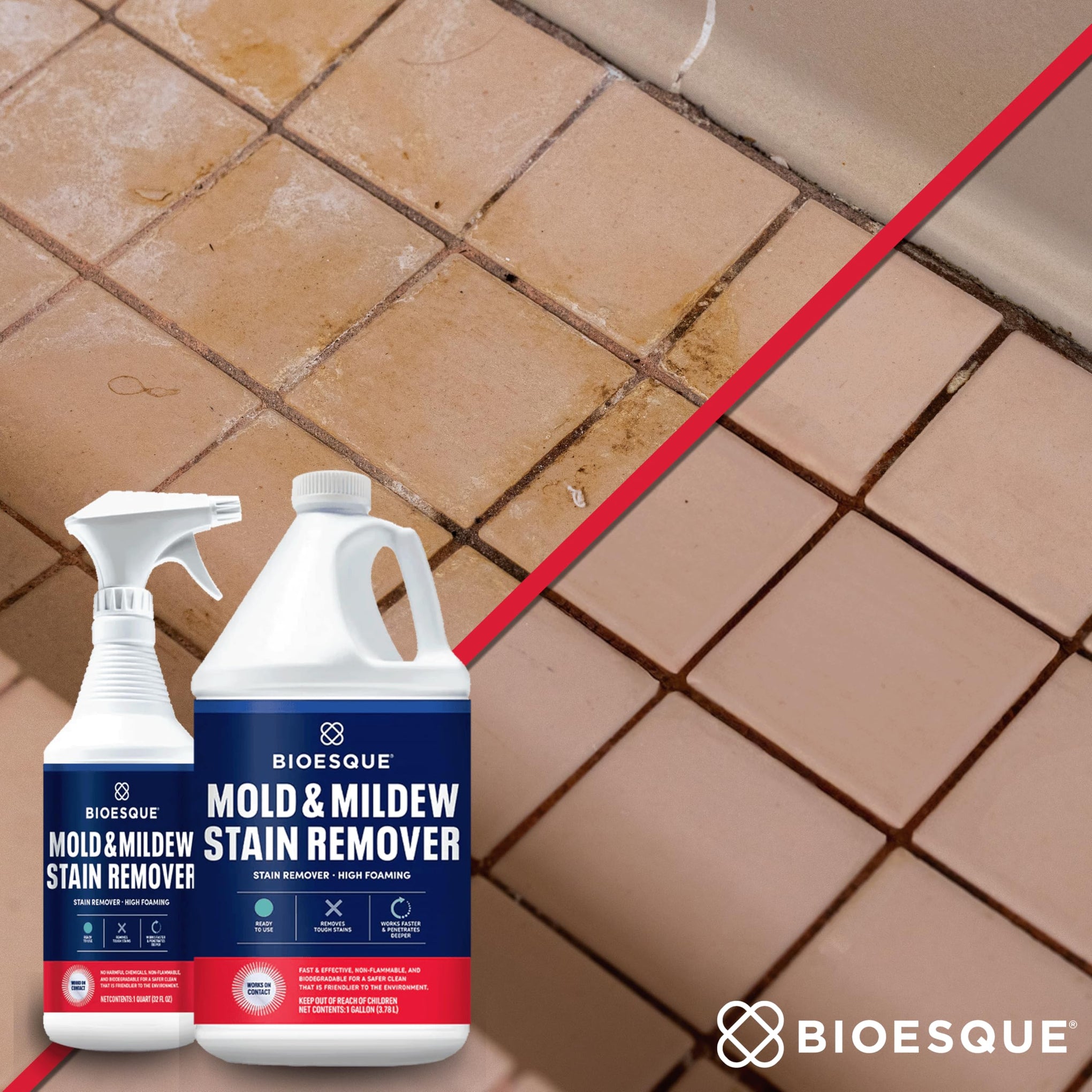 Mold & Mildew Stain Remover (128 Fl Oz)