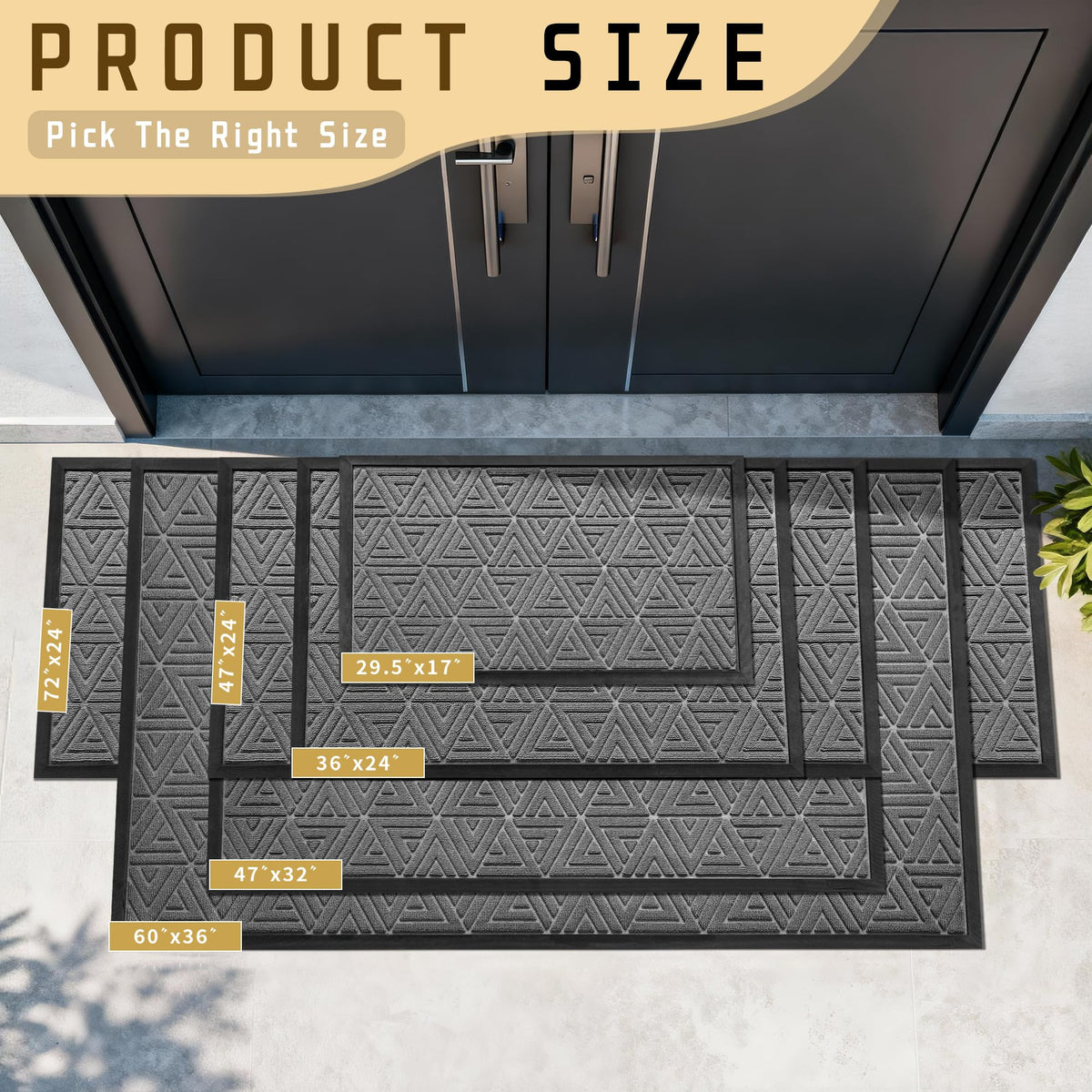 Large Door Mat 36x24