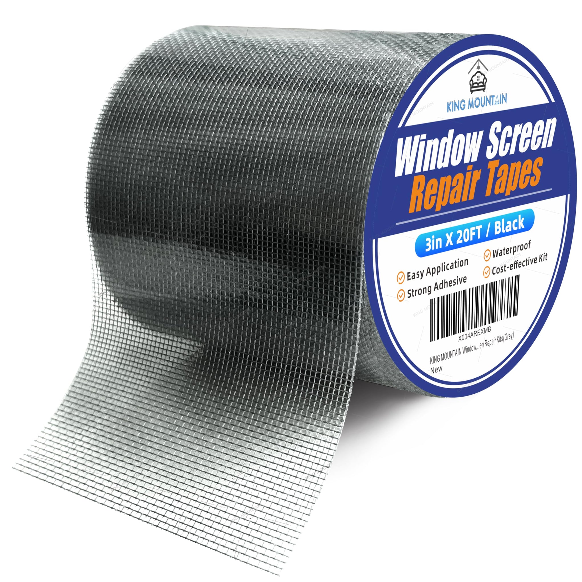 Black Window Screen Repair Tape