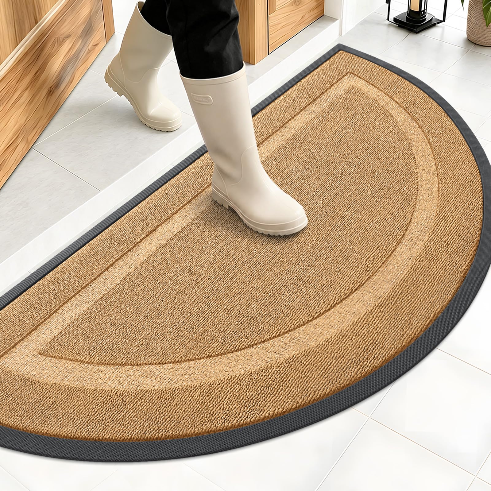 Half Circle Front Door Mat Outside 47x23 All
