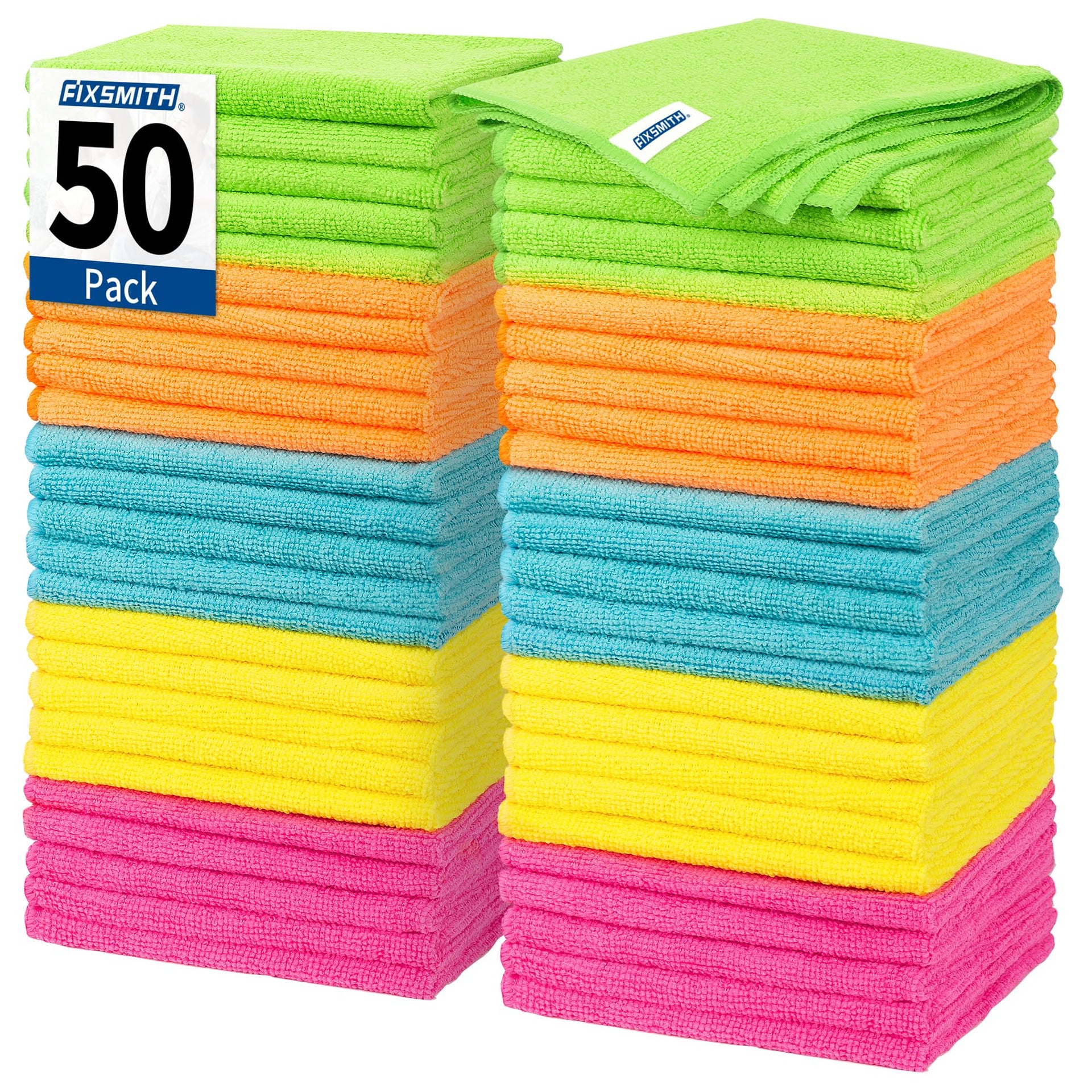Microfiber Cleaning Cloth (50 Count)