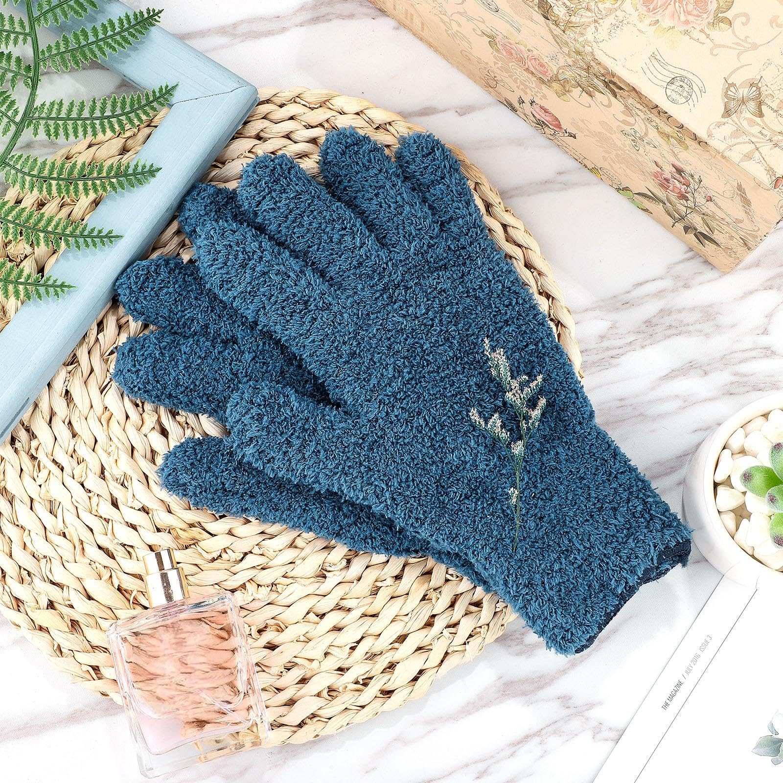 2 Pairs Microfiber Gloves for Plants (2 Count)