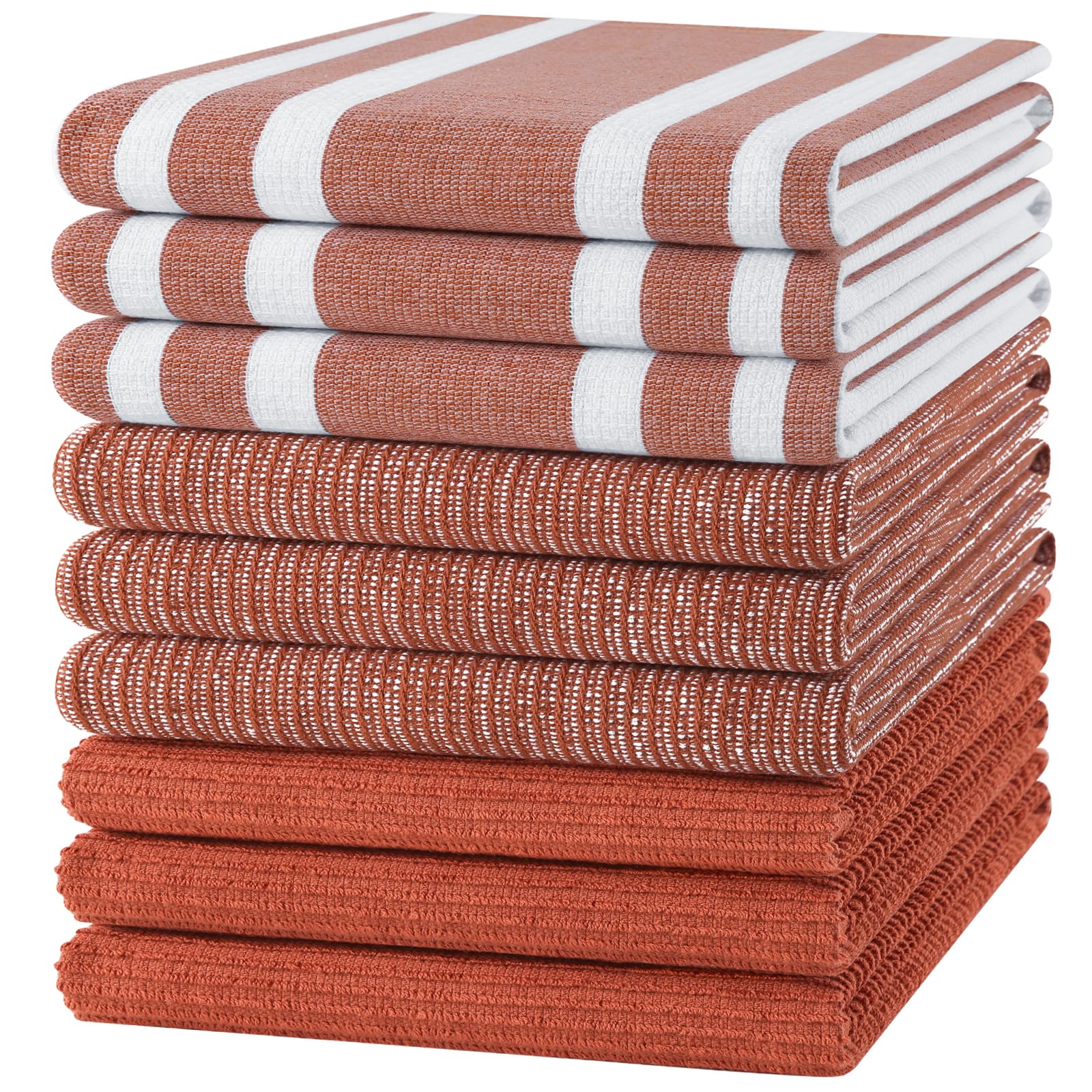 Cotton 380 GSM Premium Kitchen Towels (9 Count)