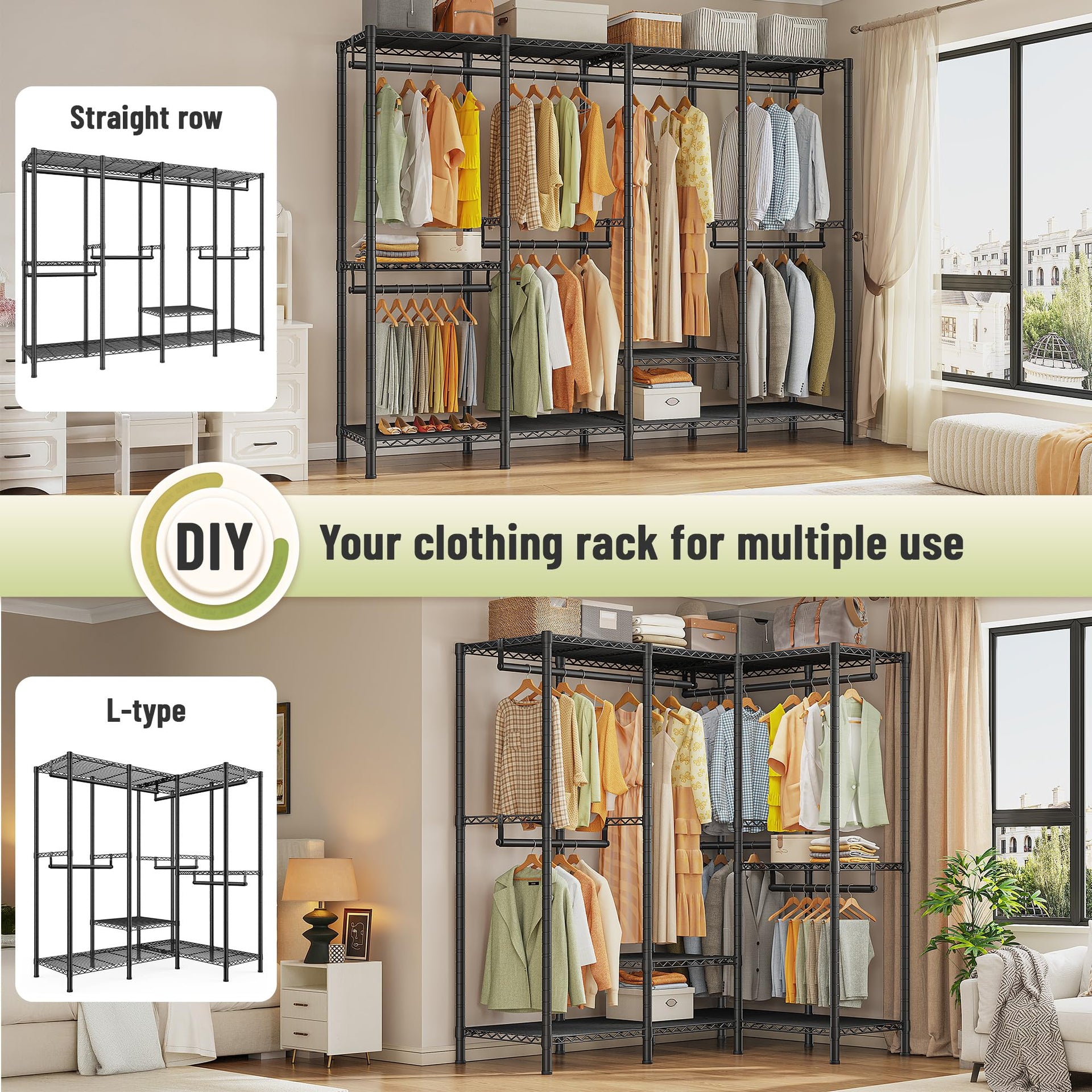 Heavy Duty Clothes Rack
