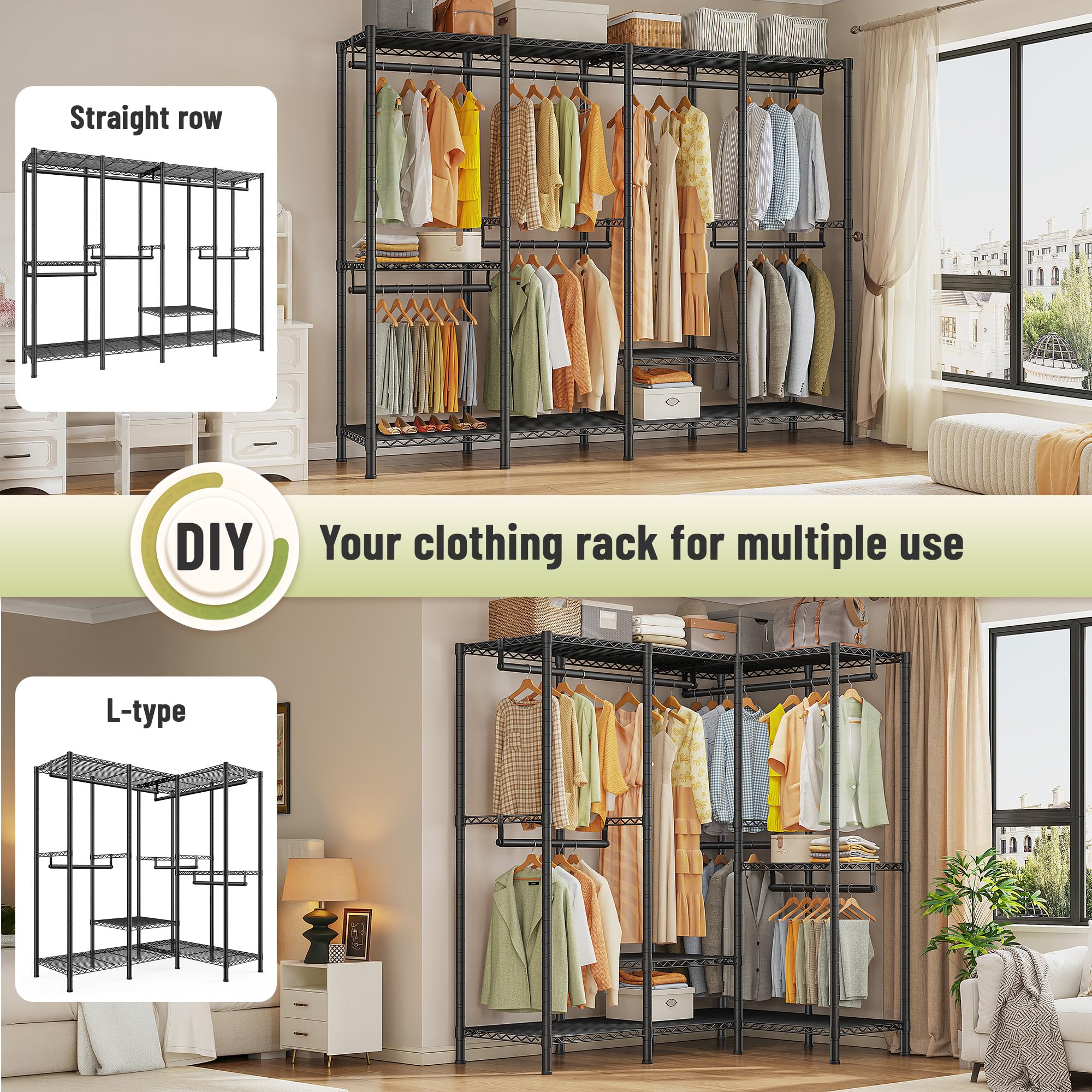 Heavy Duty Clothes Rack