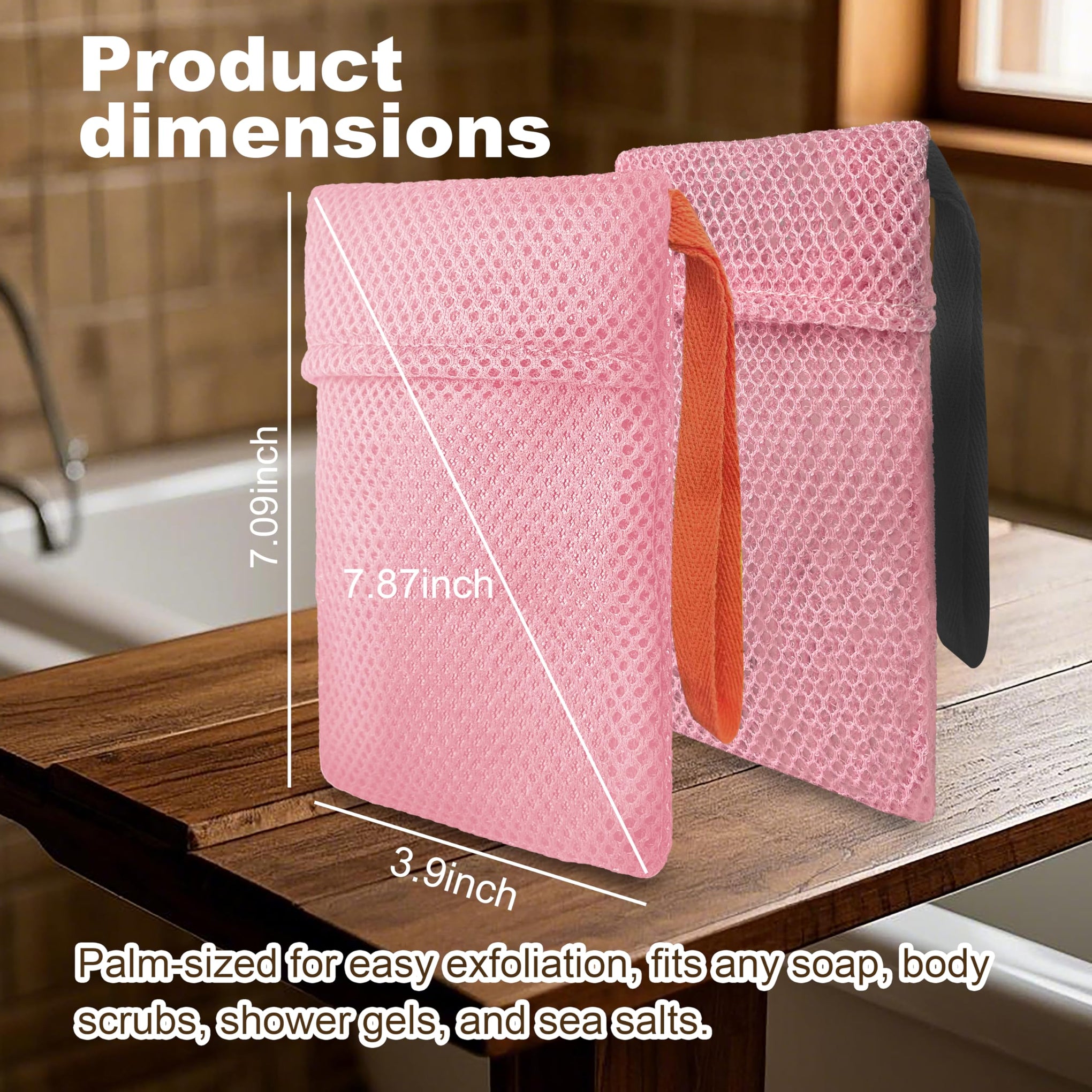2 Pack Soap Bag Deep and Gentle Exfoliating (2 Count)