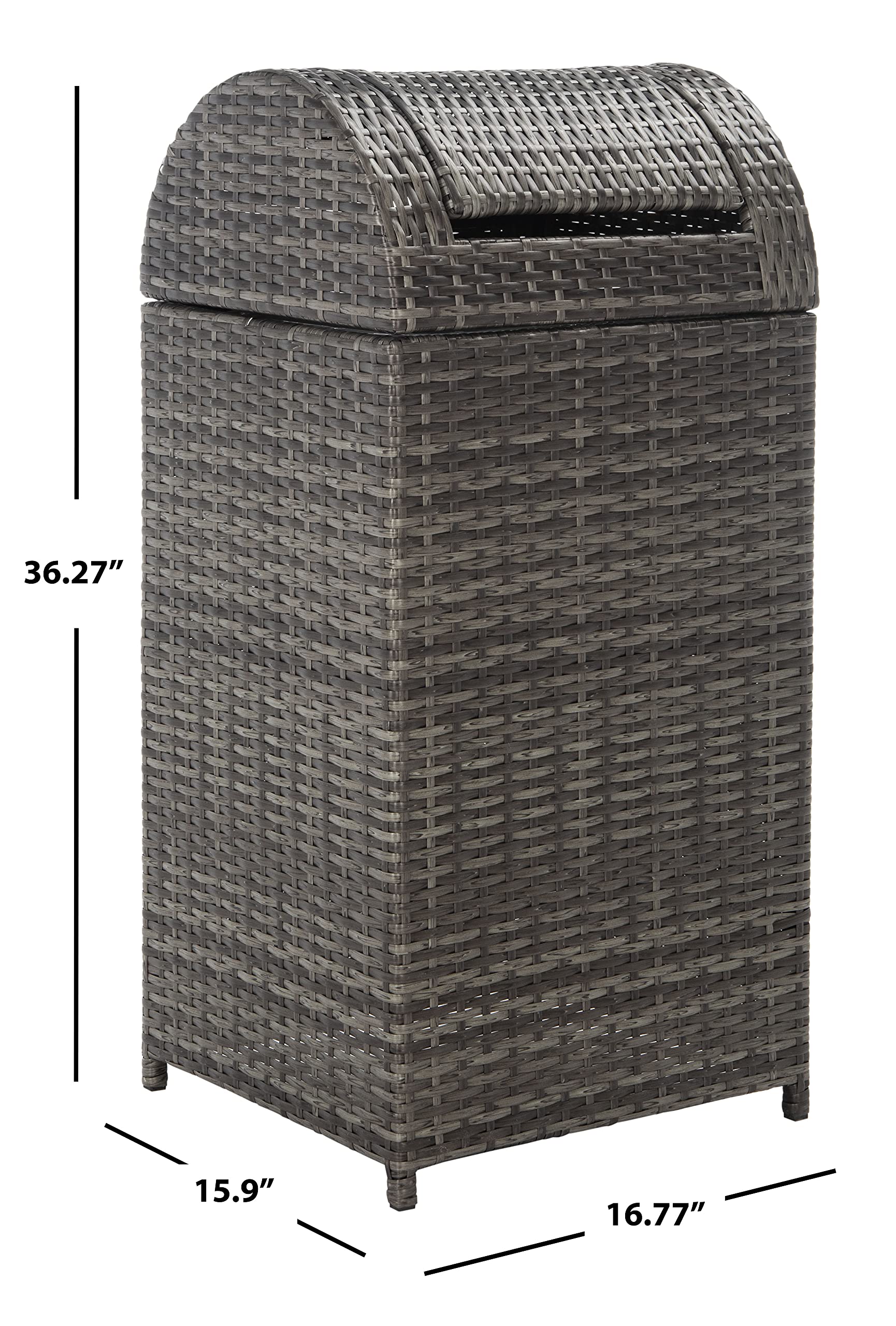 Outdoor Serapis Trash Bin