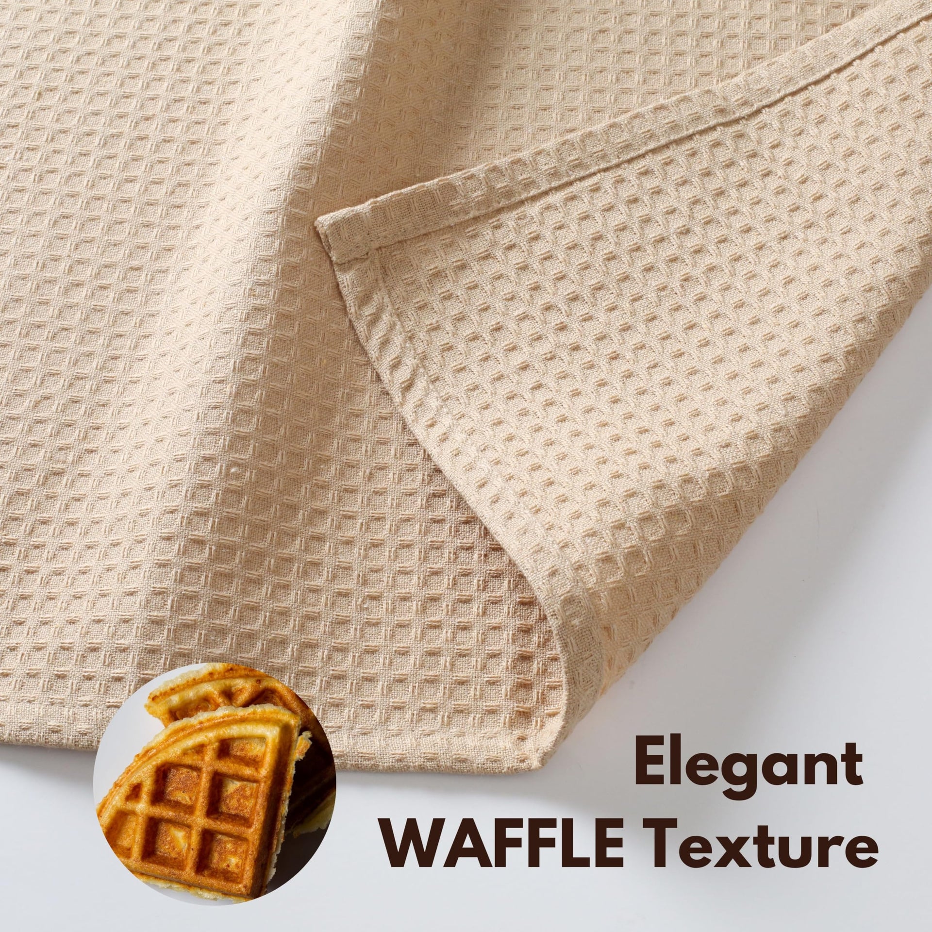 Cotton Kitchen Towel with Hanging Loop 16x26 inches (6 Count)