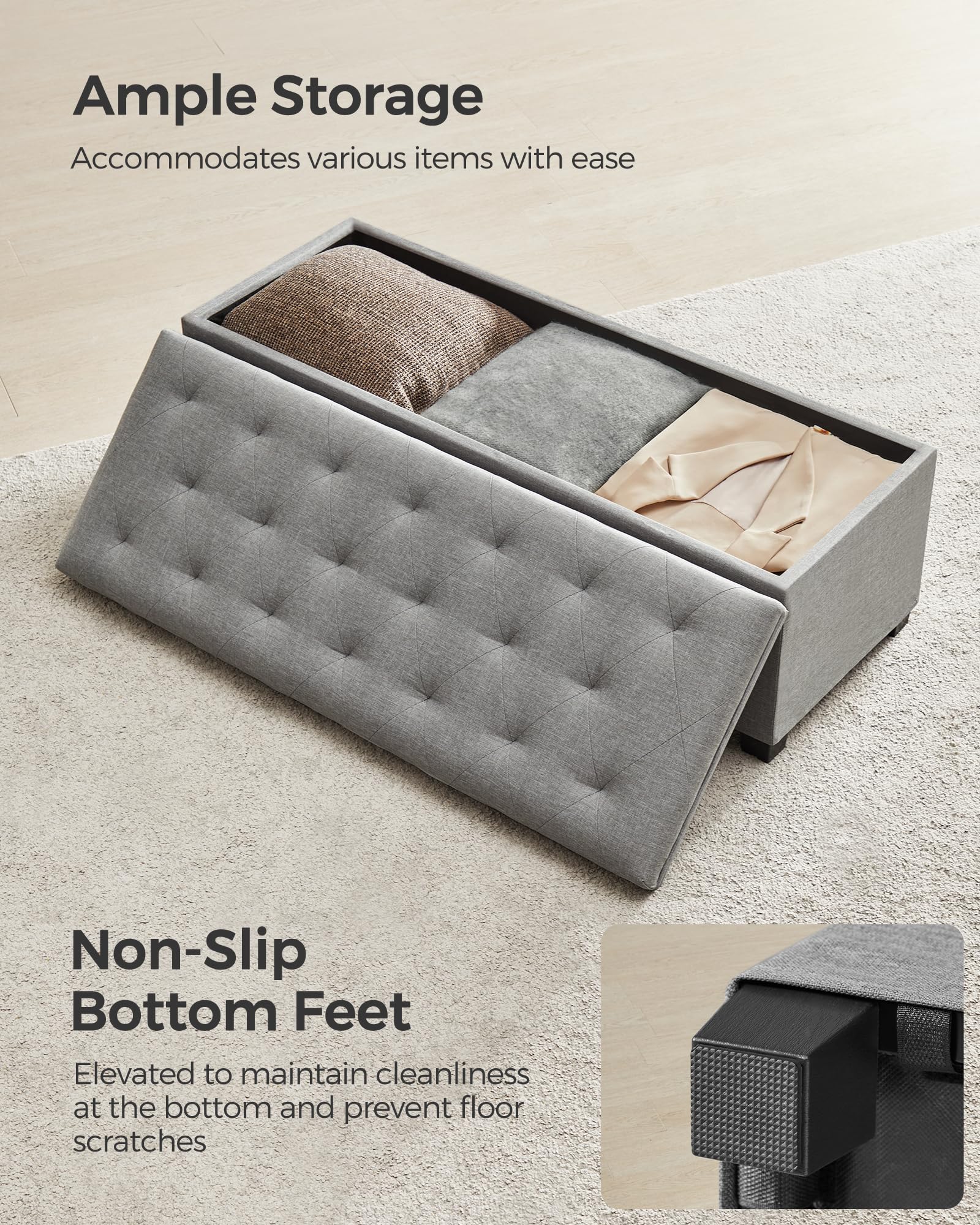 Storage Ottoman Bench