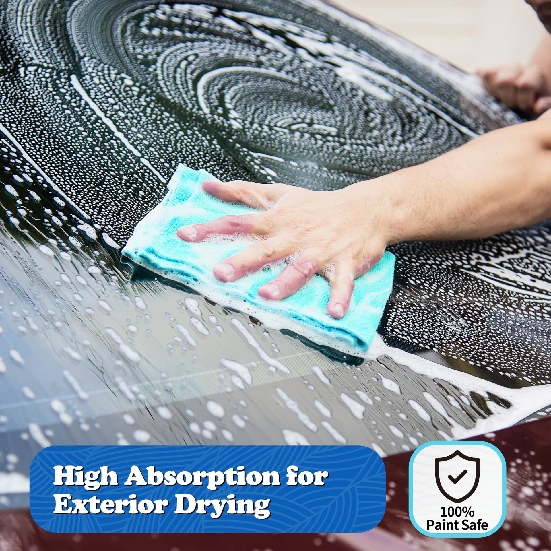 Shop Towels Microfiber Cleaning Cloth Bulk (200 Count)