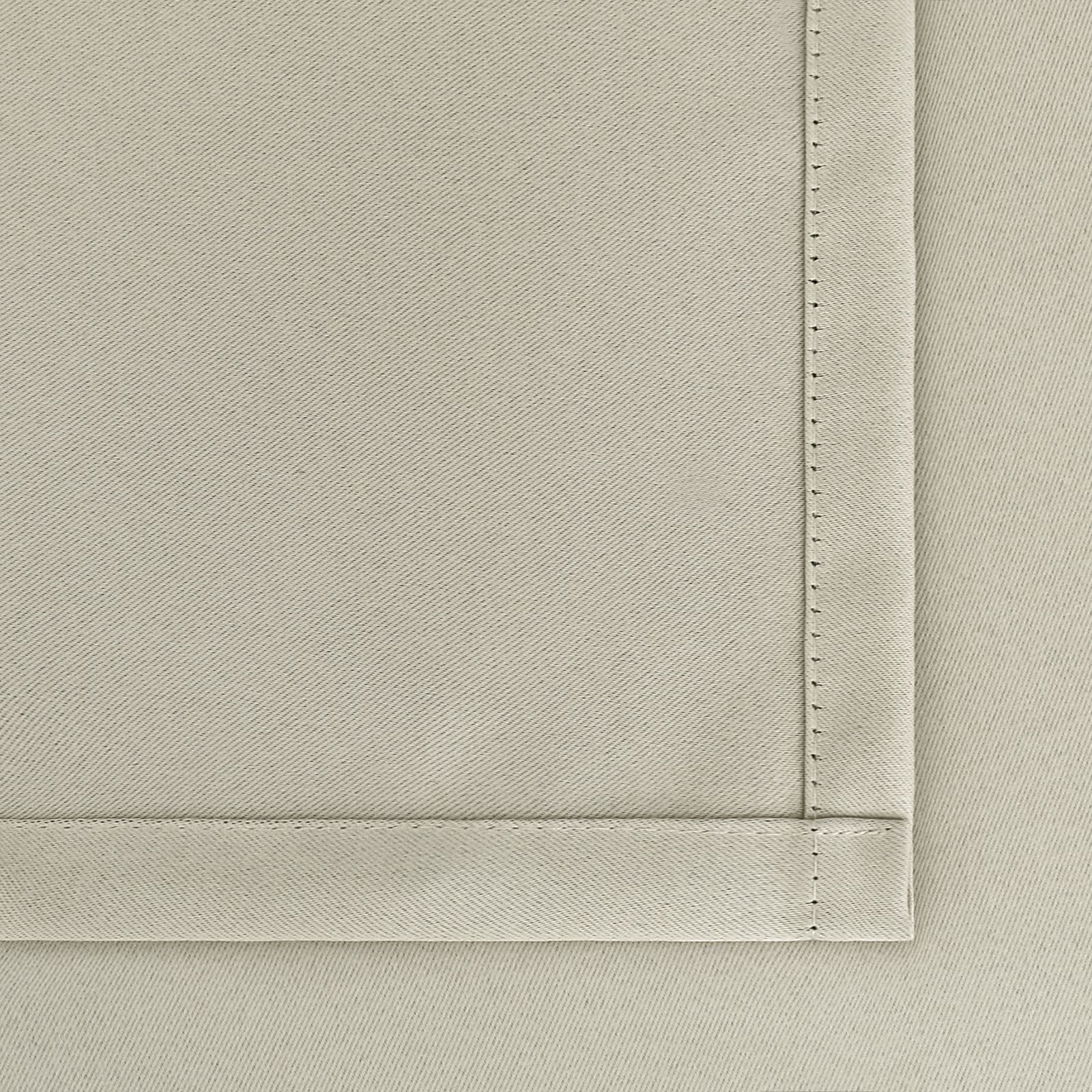 Rod Pocket Blackout Curtains for Bedroom (2 Count)