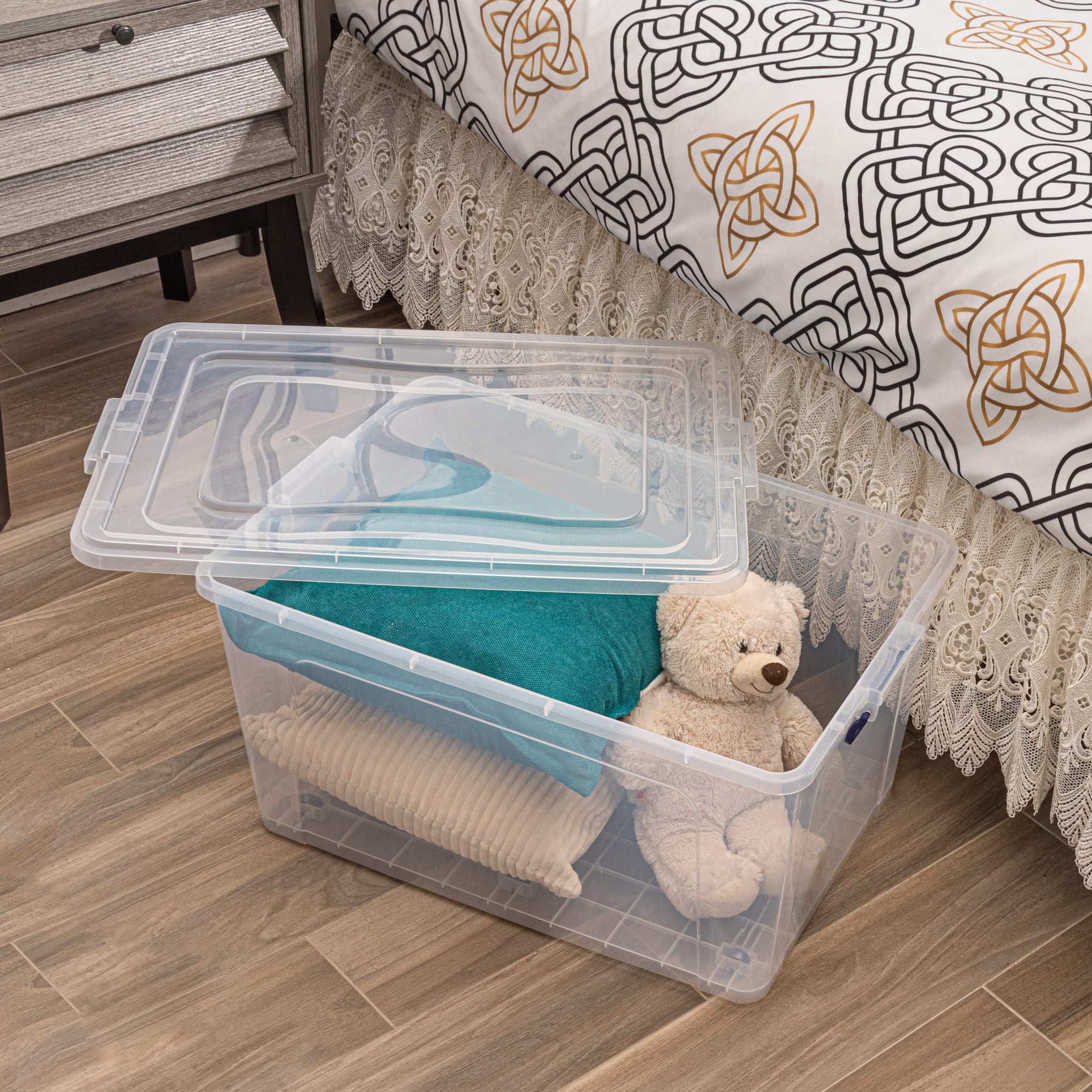 Storage Bins with Lids