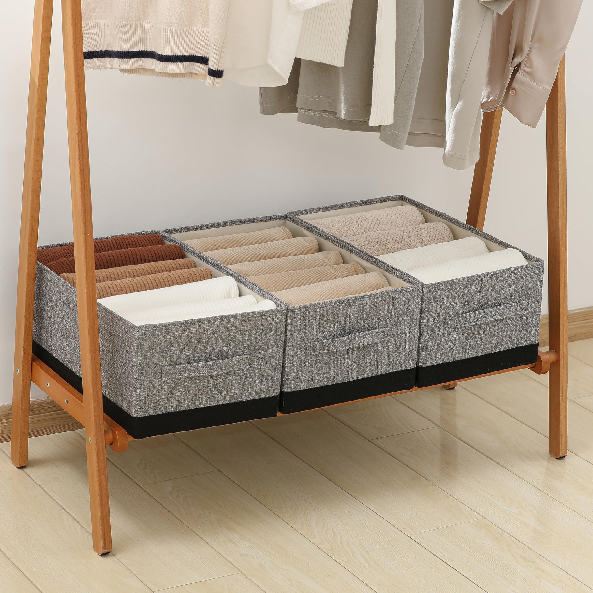 Linen Folding Storage Bins