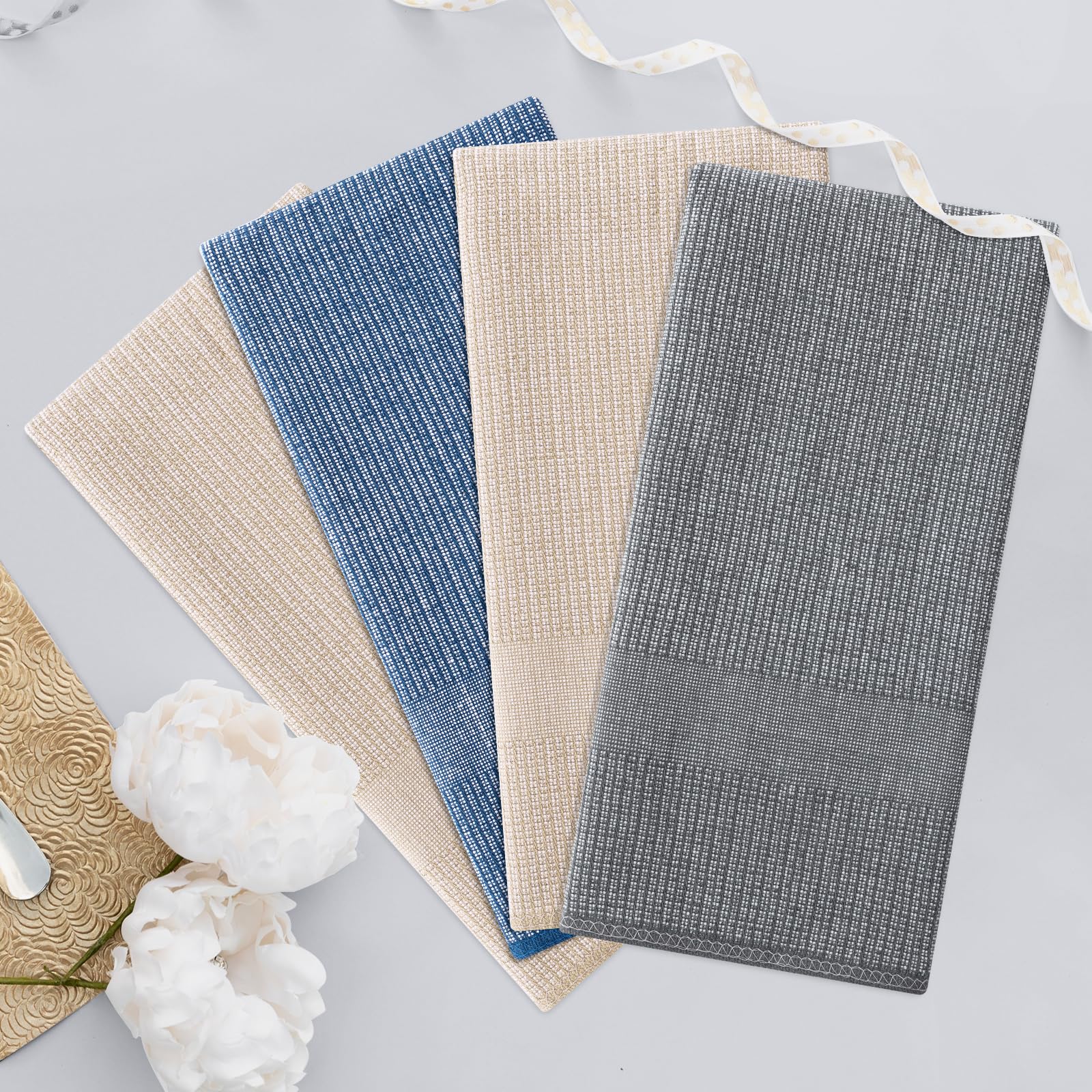 380 GSM Cotton Premium Kitchen Towels 6 Pack (6 Count)