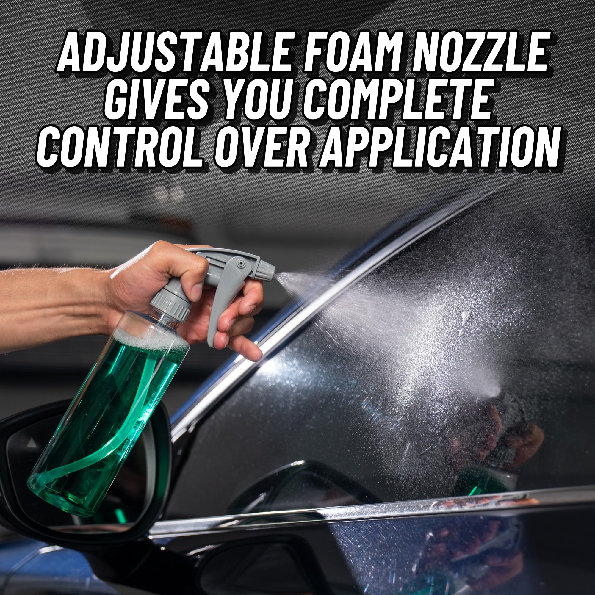 Heavy Duty Spray Bottle & Trigger Sprayer (3 Count)