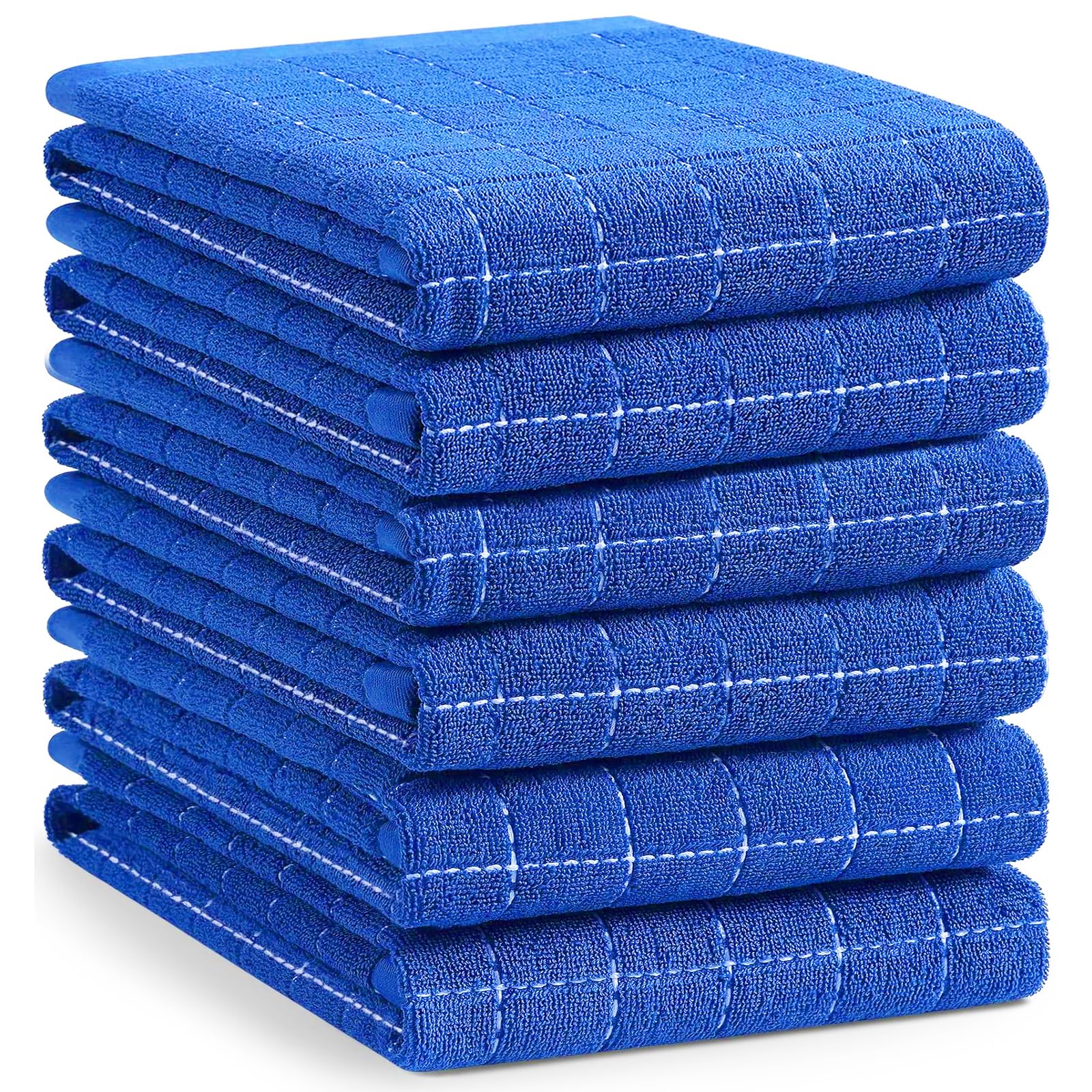 100% Cotton Terry Kitchen Towels (6 Count)