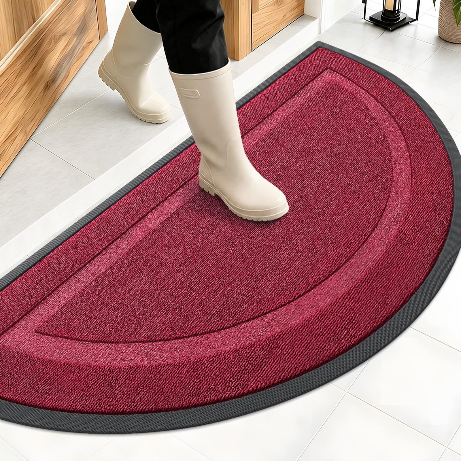 Half Circle Front Door Mat Outside 47x23 All