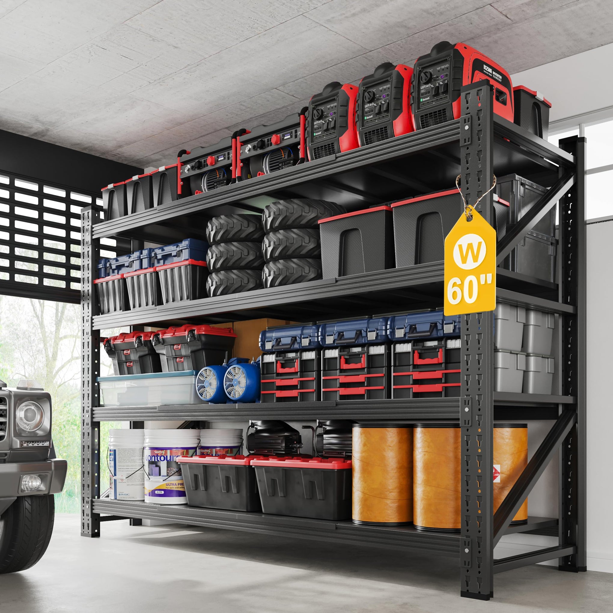 5000LBS Metal Steel Storage Shelves
