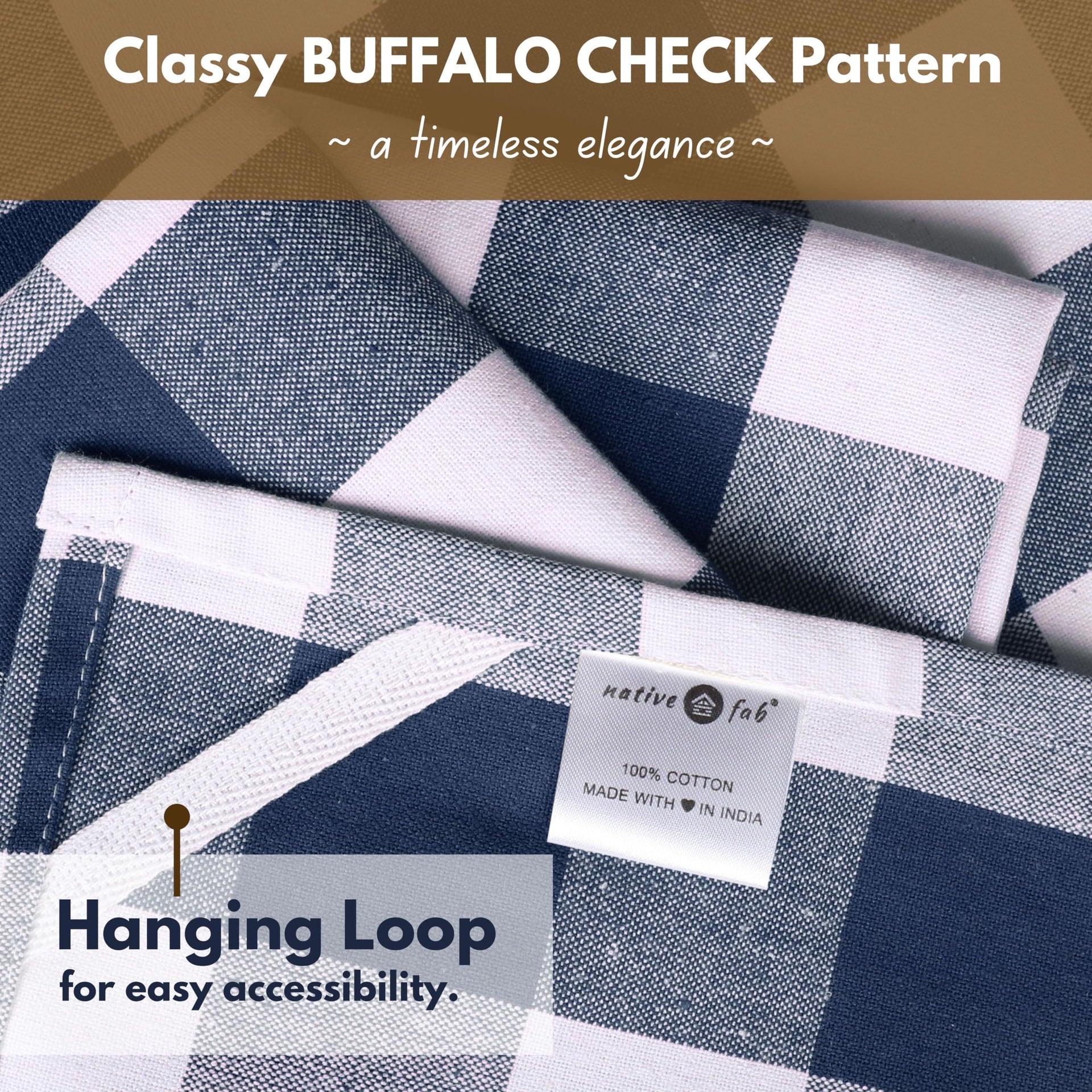 12 Pack Kitchen Towel with Hanging Loop 16x26 inches (12 Count)