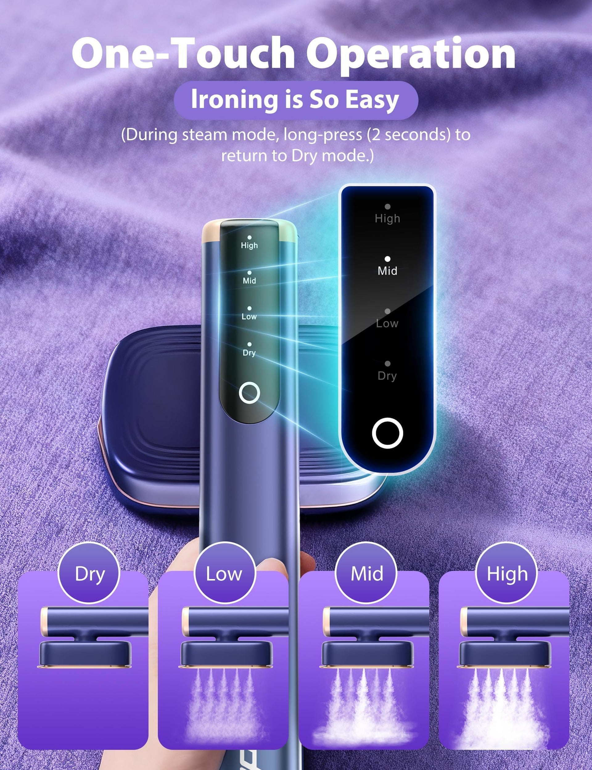 Steamer for Clothes Portable 2