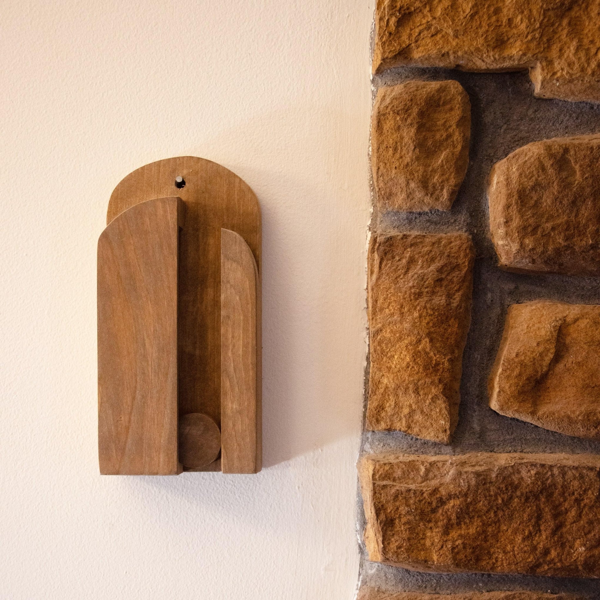 Amish Handcrafted Broom Holder