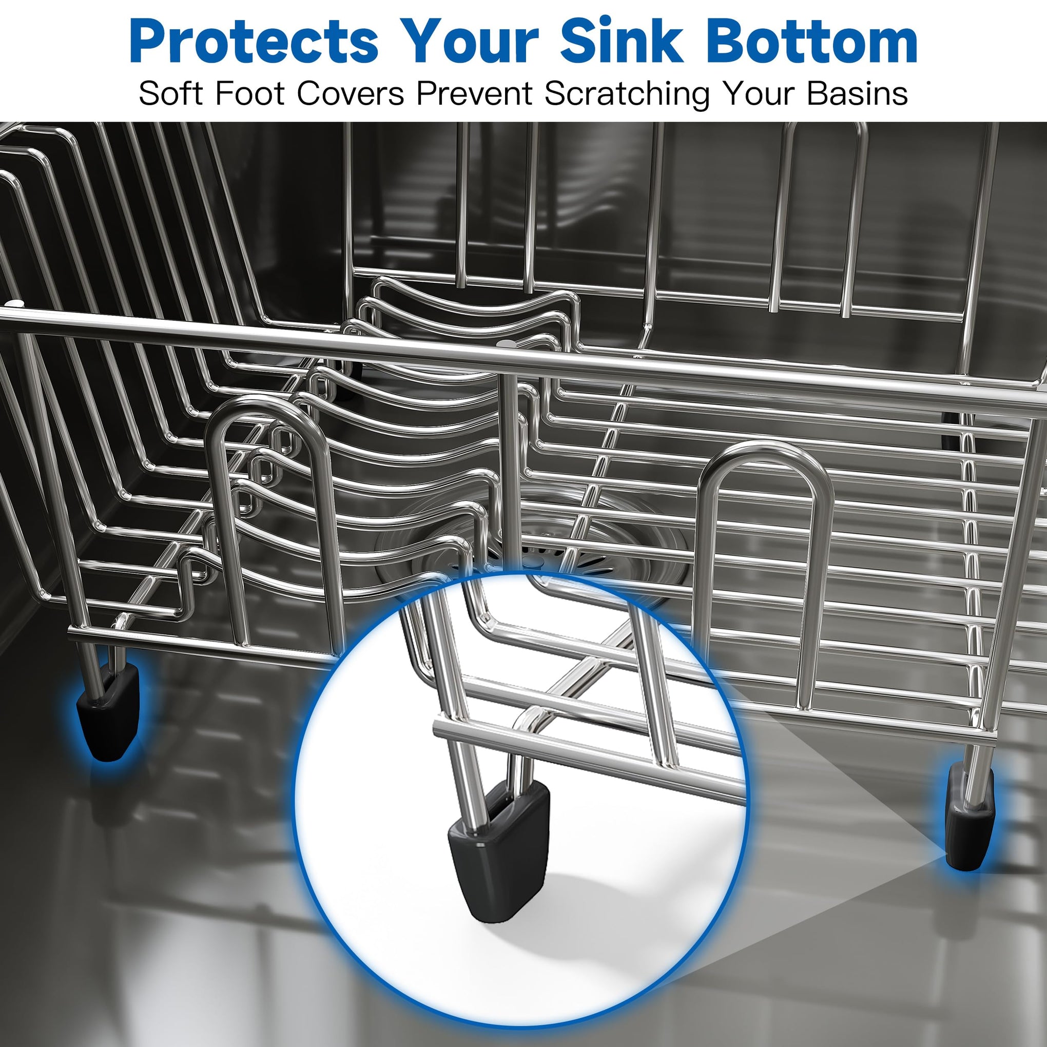 in Sink Dish Drying Rack