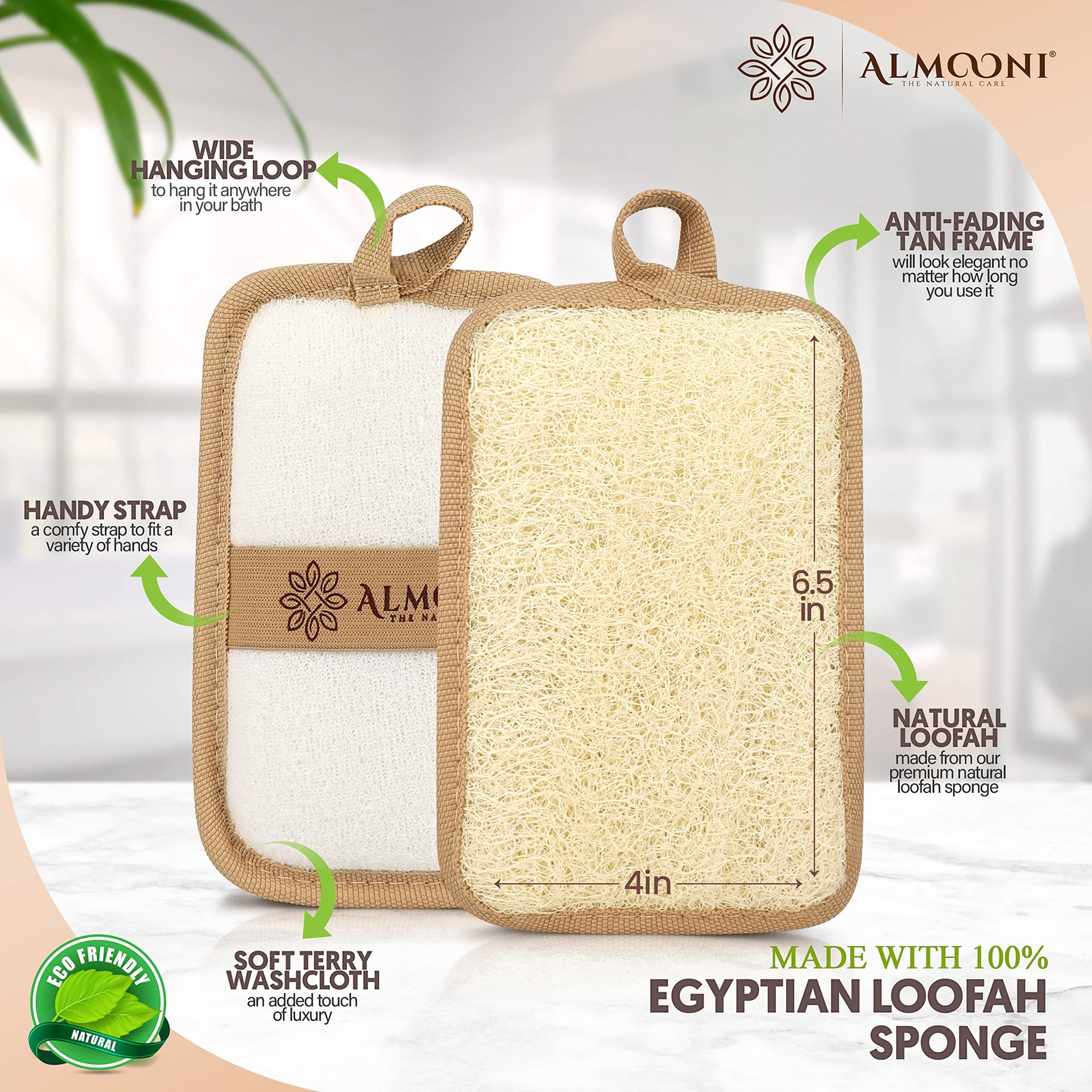 Natural Shower Loofah