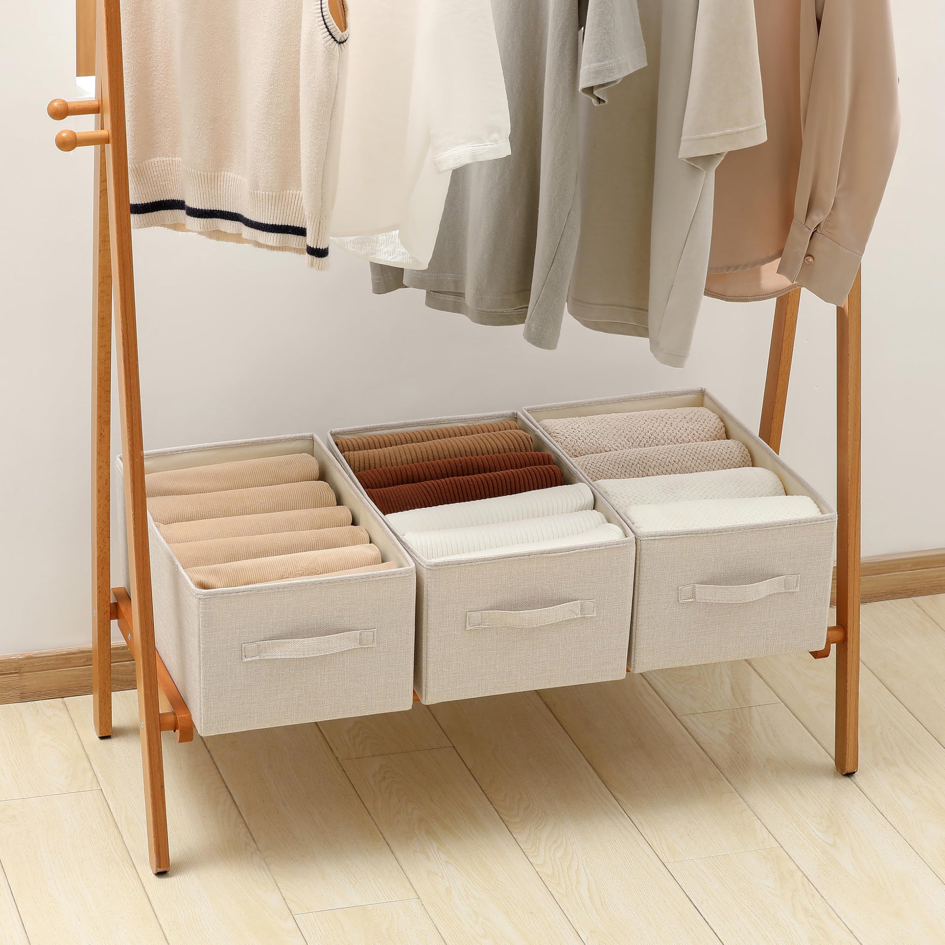Linen Folding Storage Bins