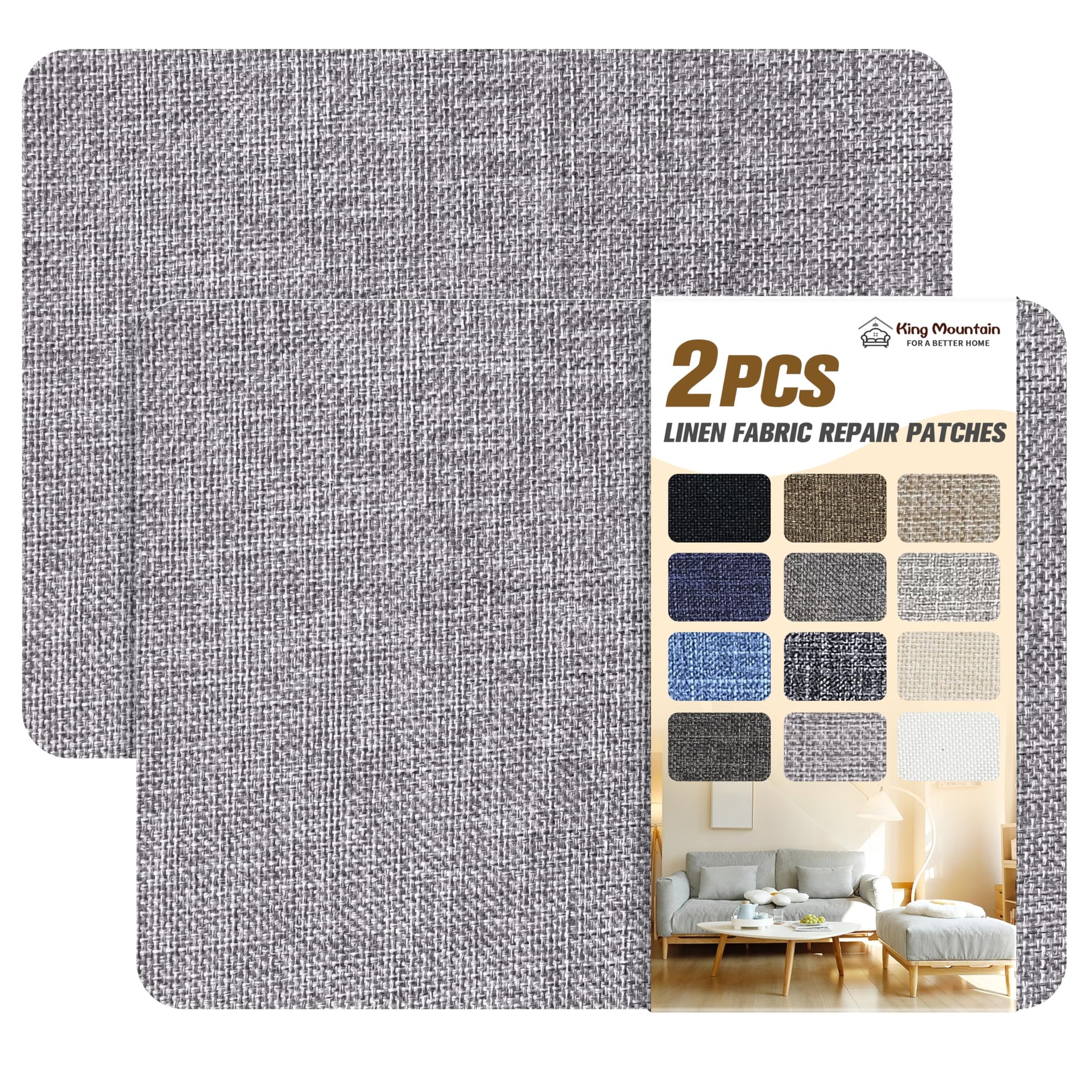 Coarse Linen Repair Patches