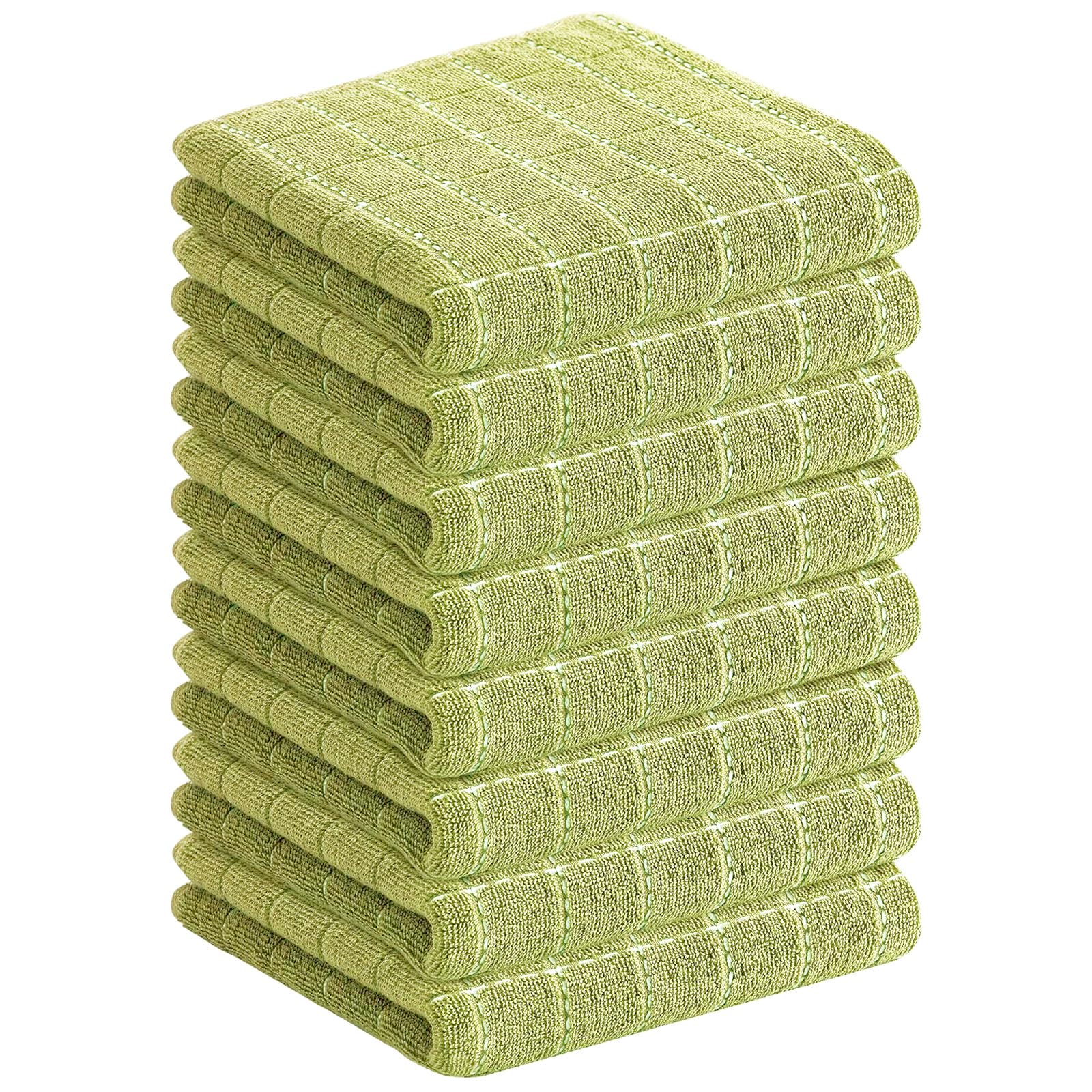 100% Cotton Terry Kitchen Towels (8 Count)