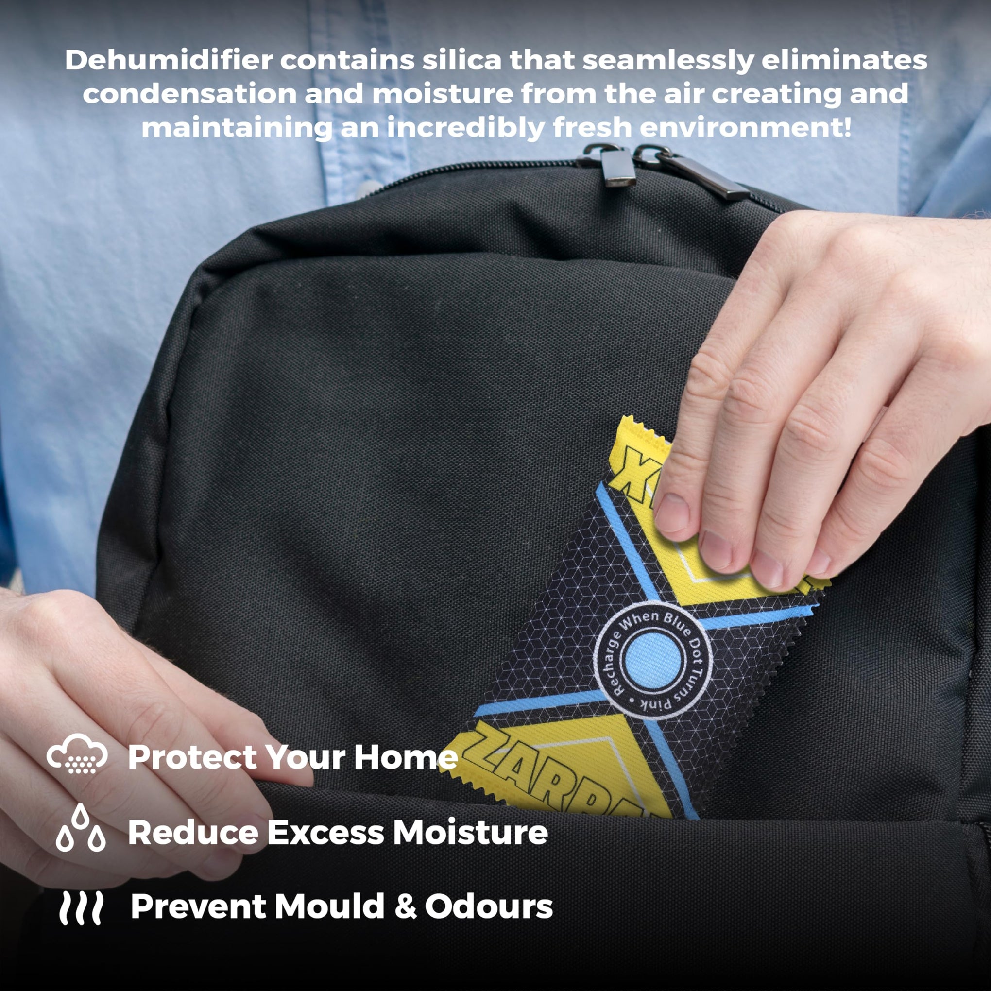 125g Rechargeable Desiccant Packs Dehumidifier Bag
