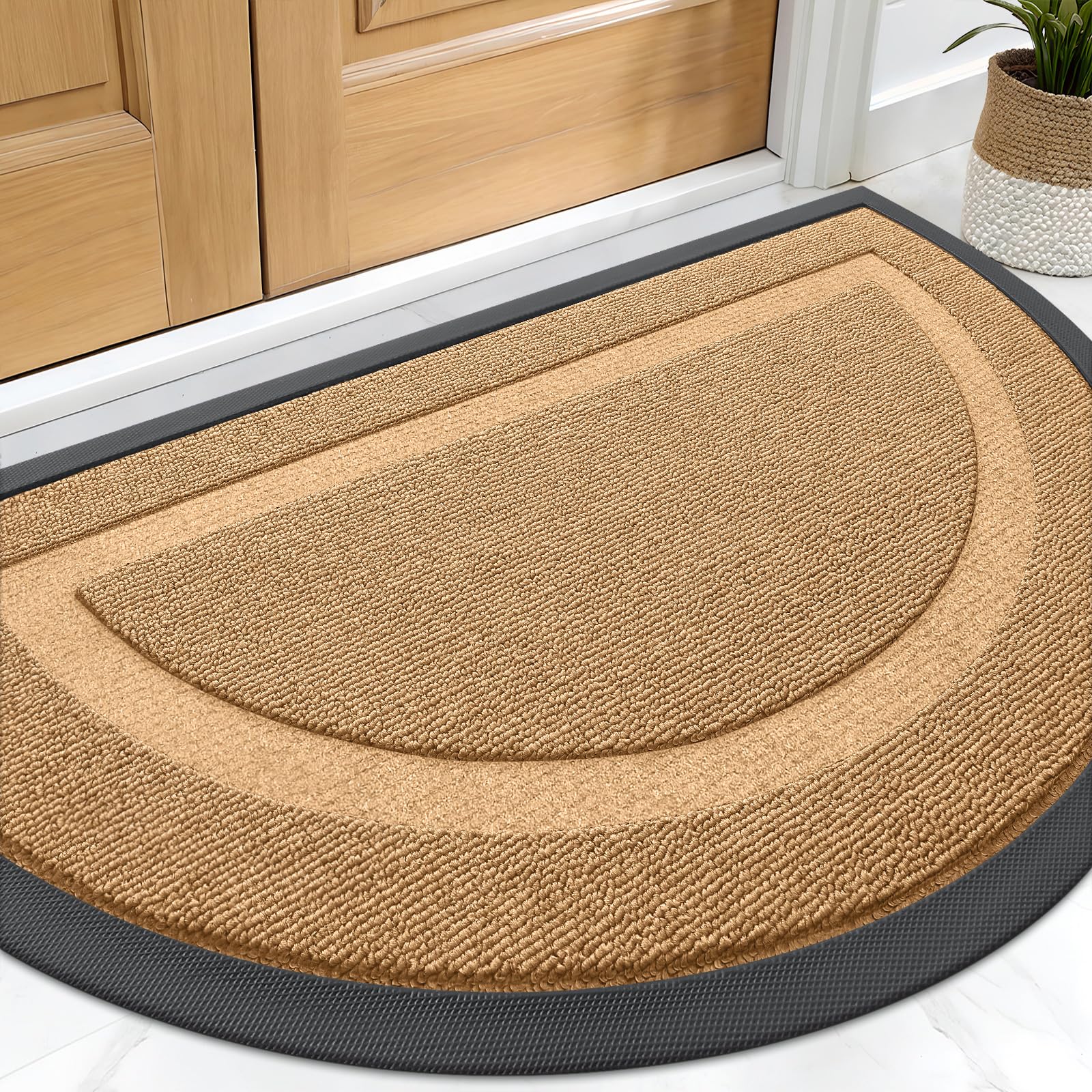 Half Circle Front Door Mat Outside 59x34 All