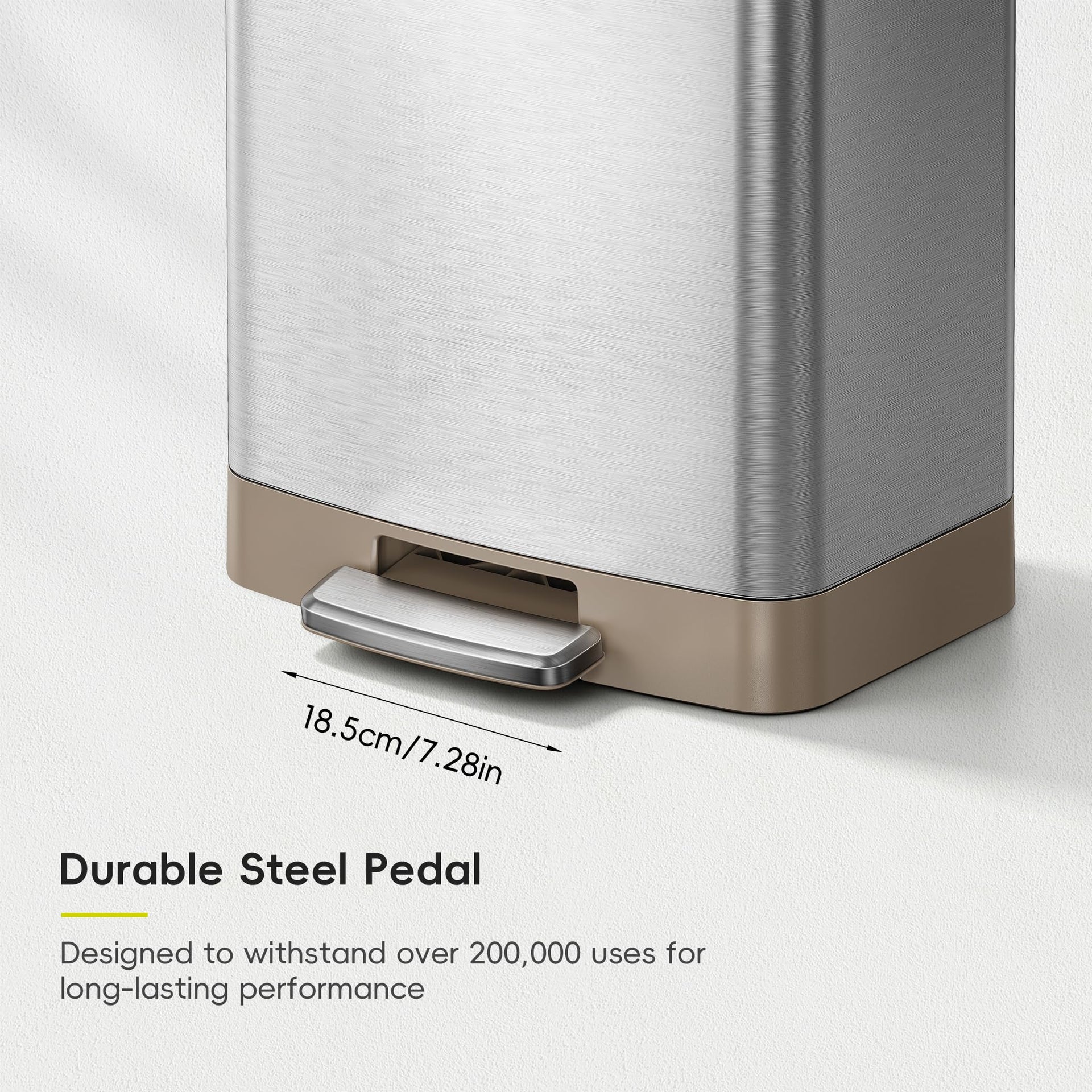 Hudson Matte Stainless 50 Liter