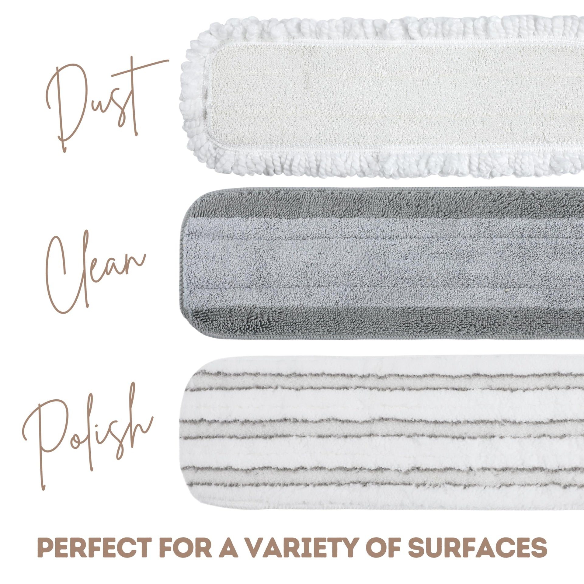 Clean + Polish 11 Pc Interchangeable Mop Kit w