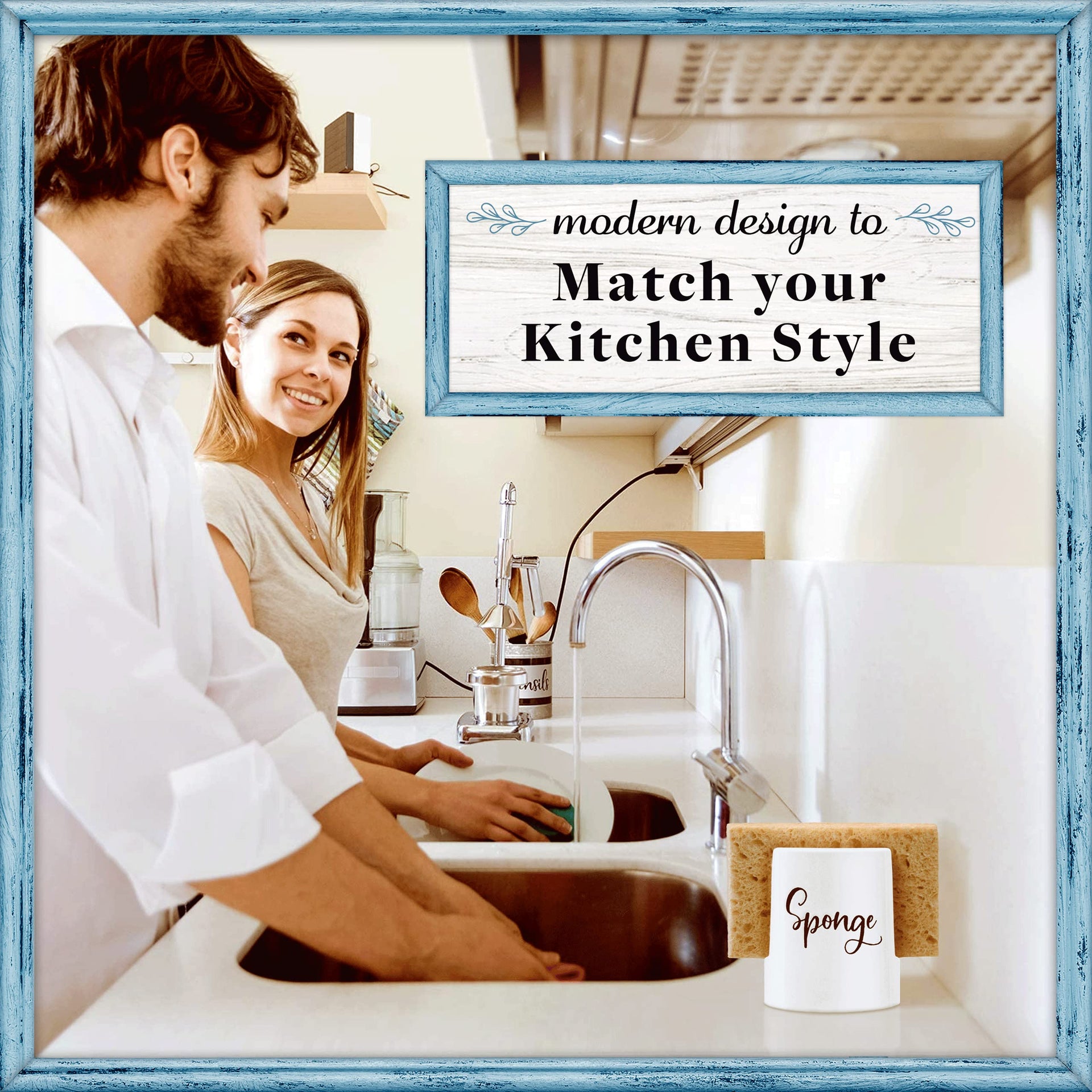 Sponge Holder for Kitchen Sink