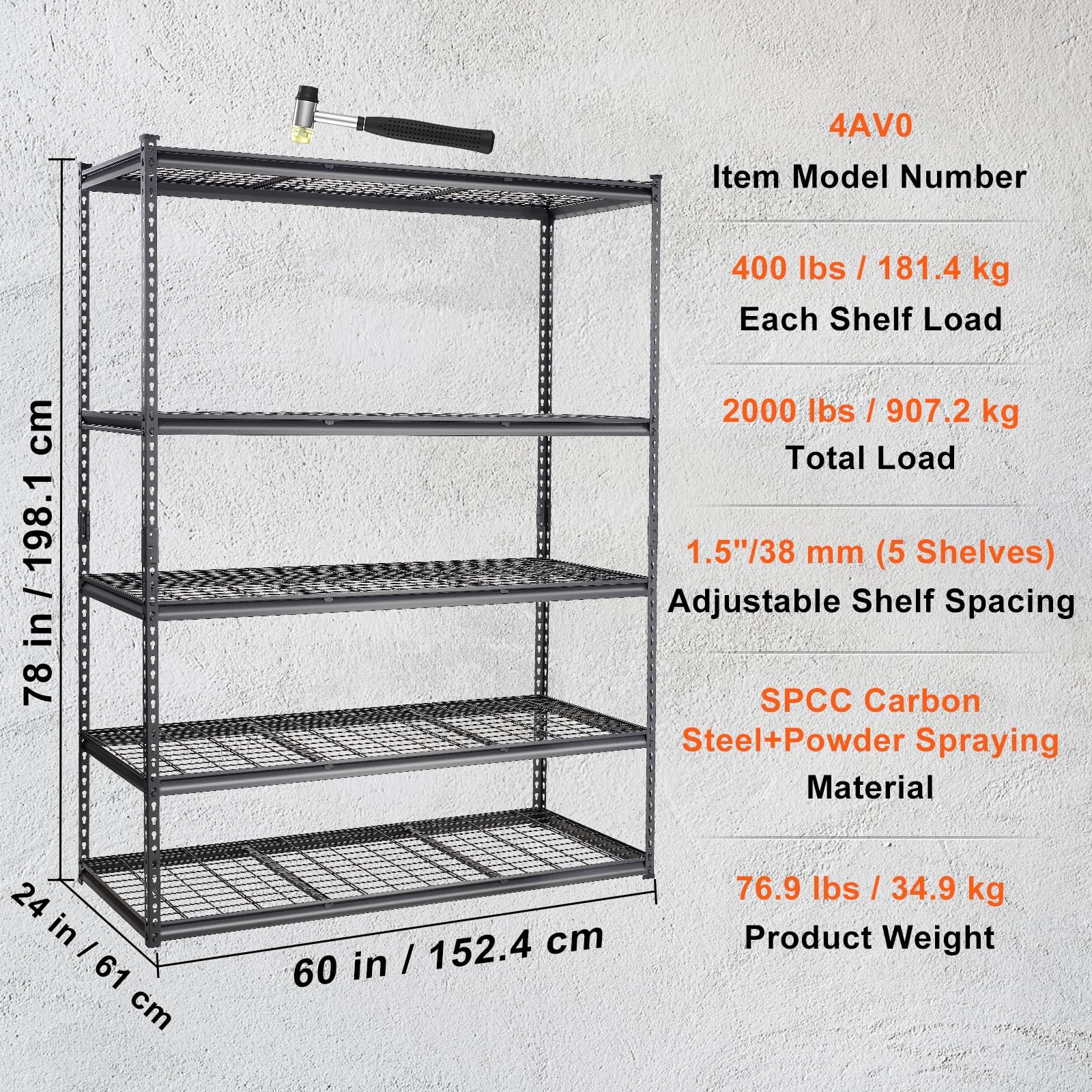 Storage Shelving Unit 5