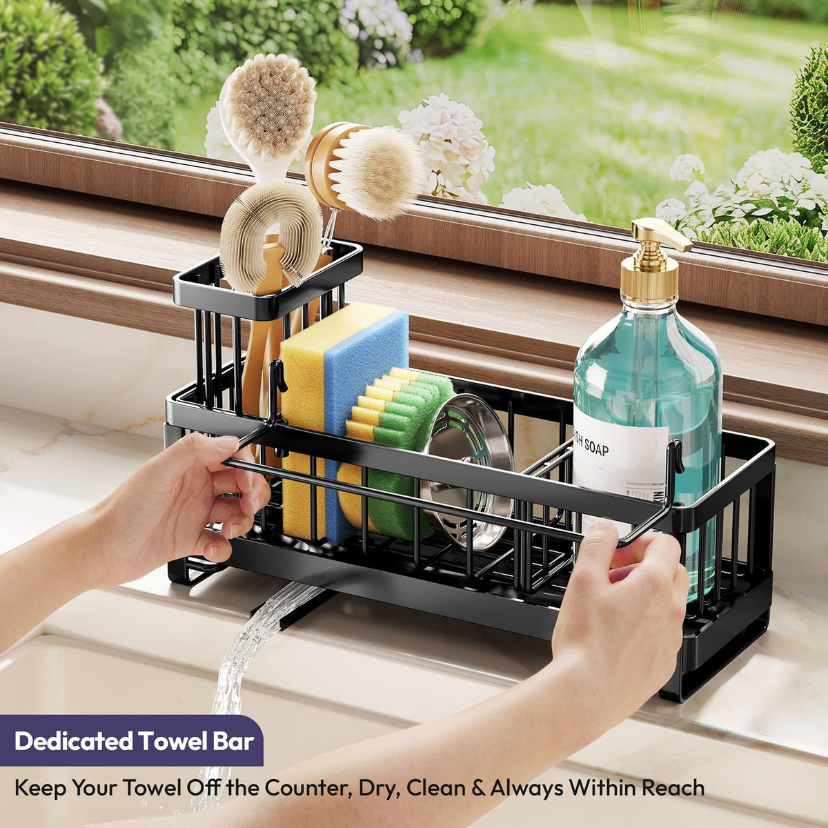 Sponge Holder for Kitchen Sink