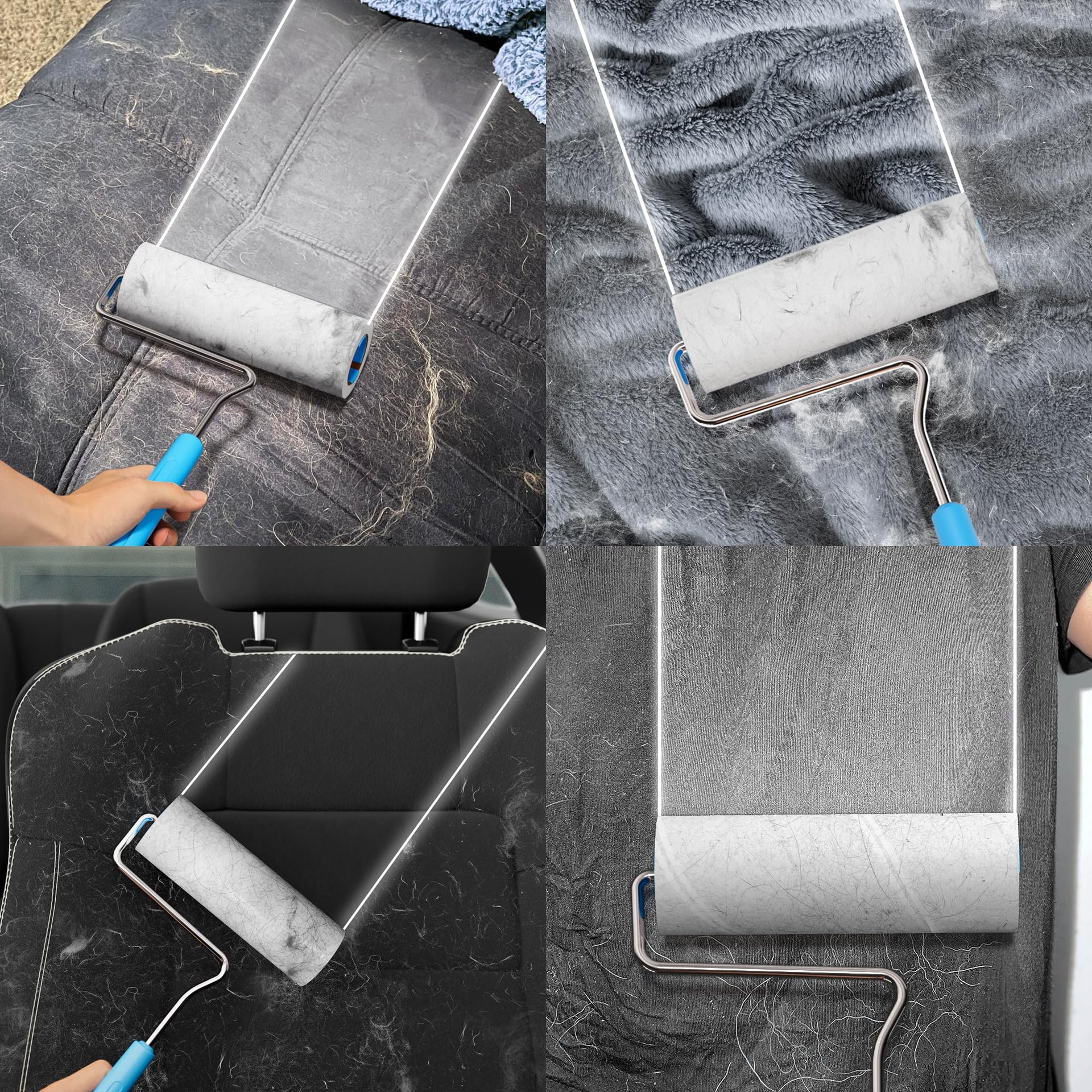 Large Surface Extra Sticky Lint Roller 6.3''