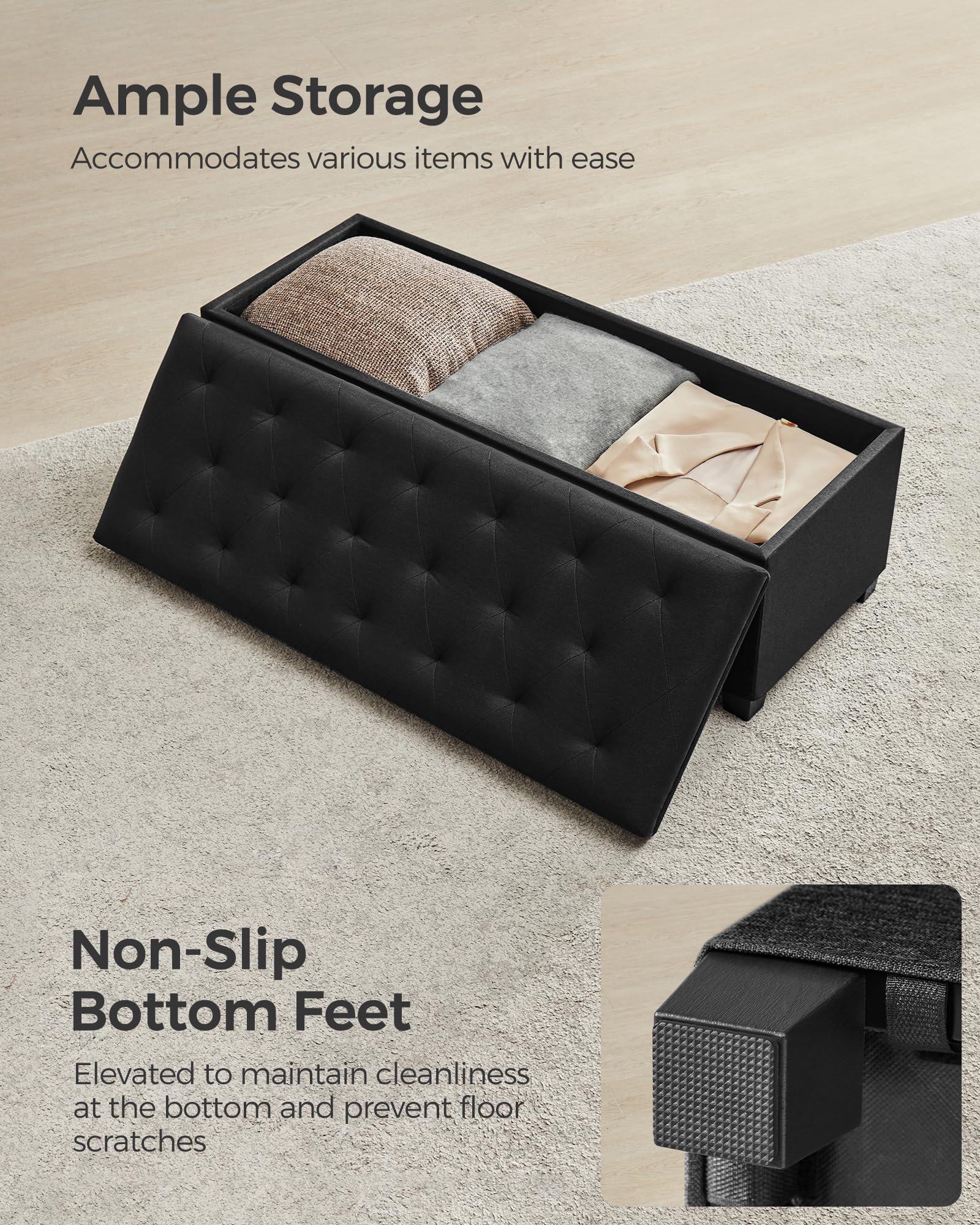 Storage Ottoman Bench