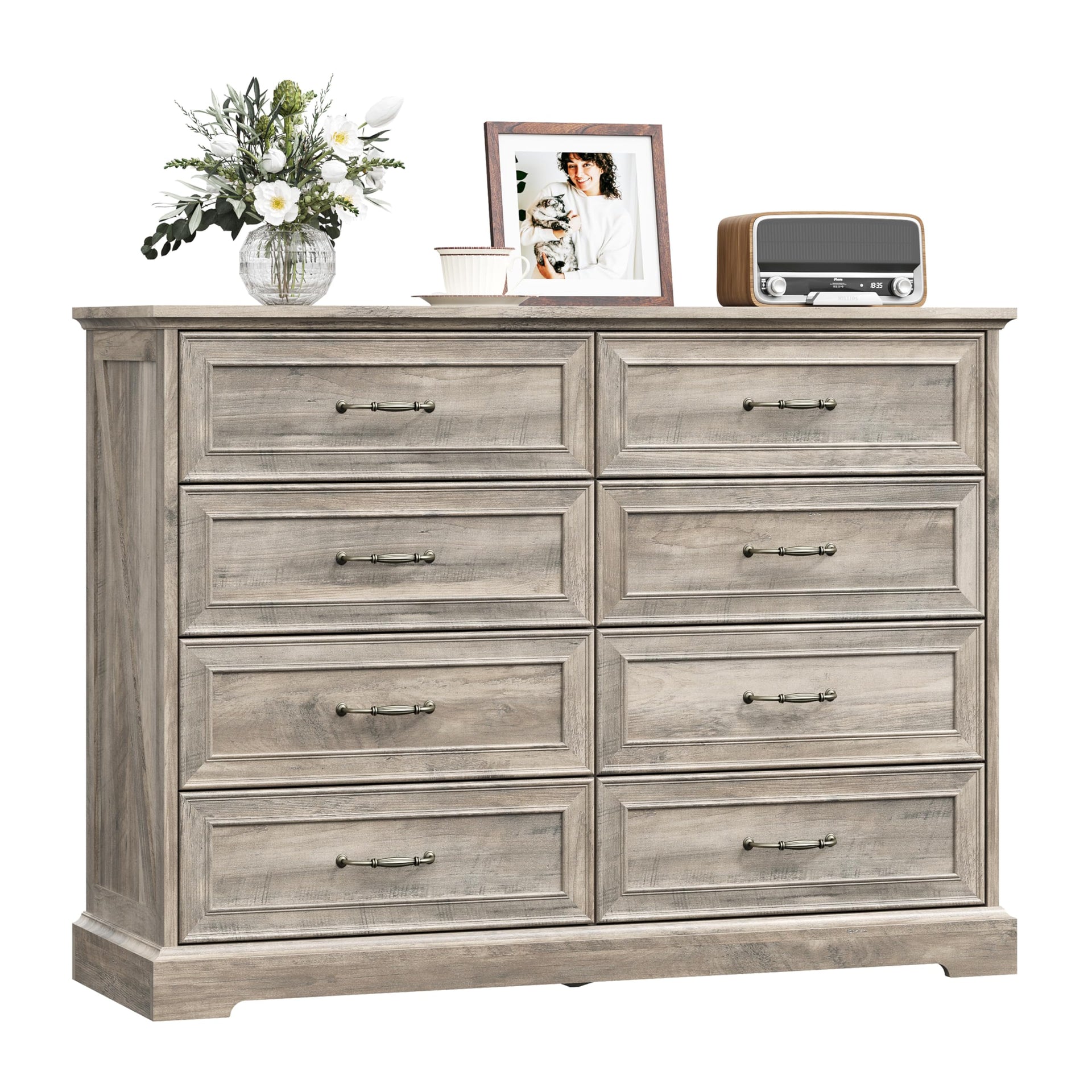 8 Drawer Dresser for Bedroom