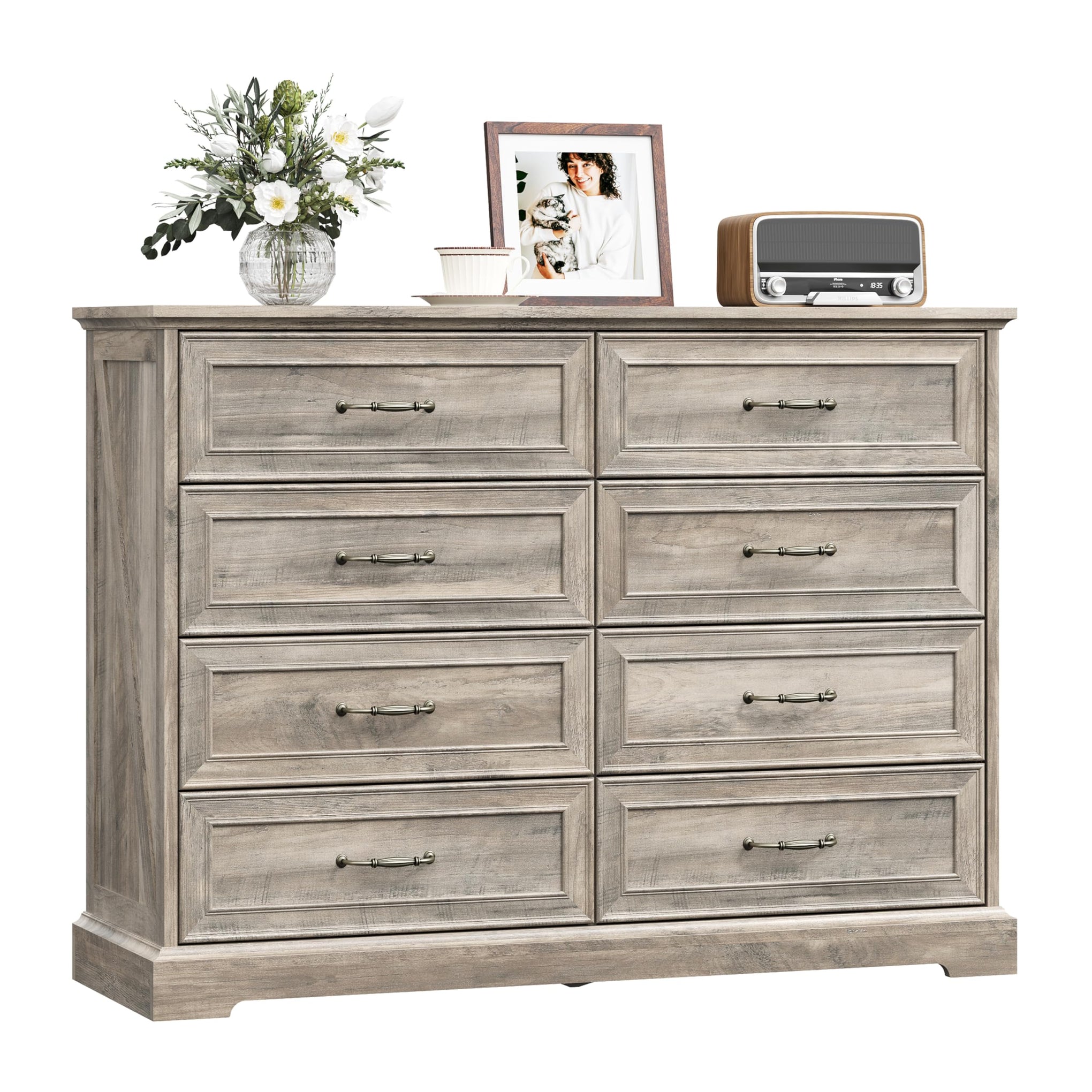 8 Drawer Dresser for Bedroom