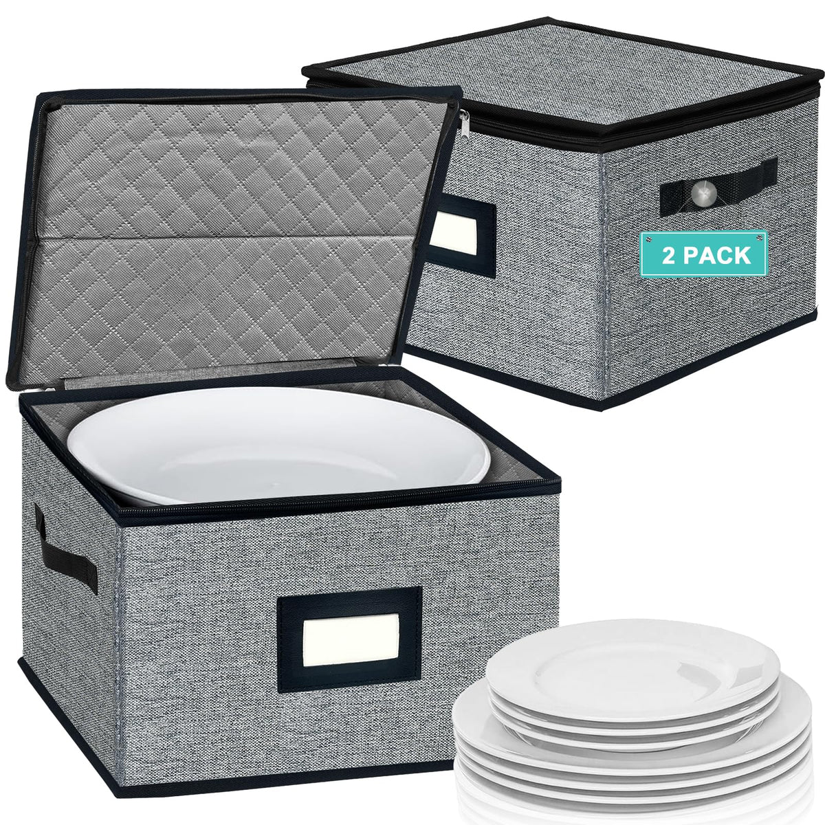 China Storage Containers (2 Count)