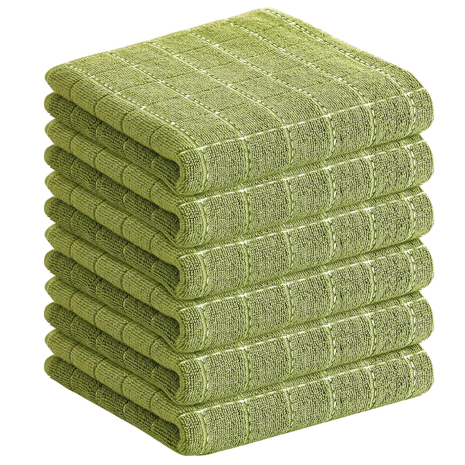 100% Cotton Terry Kitchen Towels (6 Count)