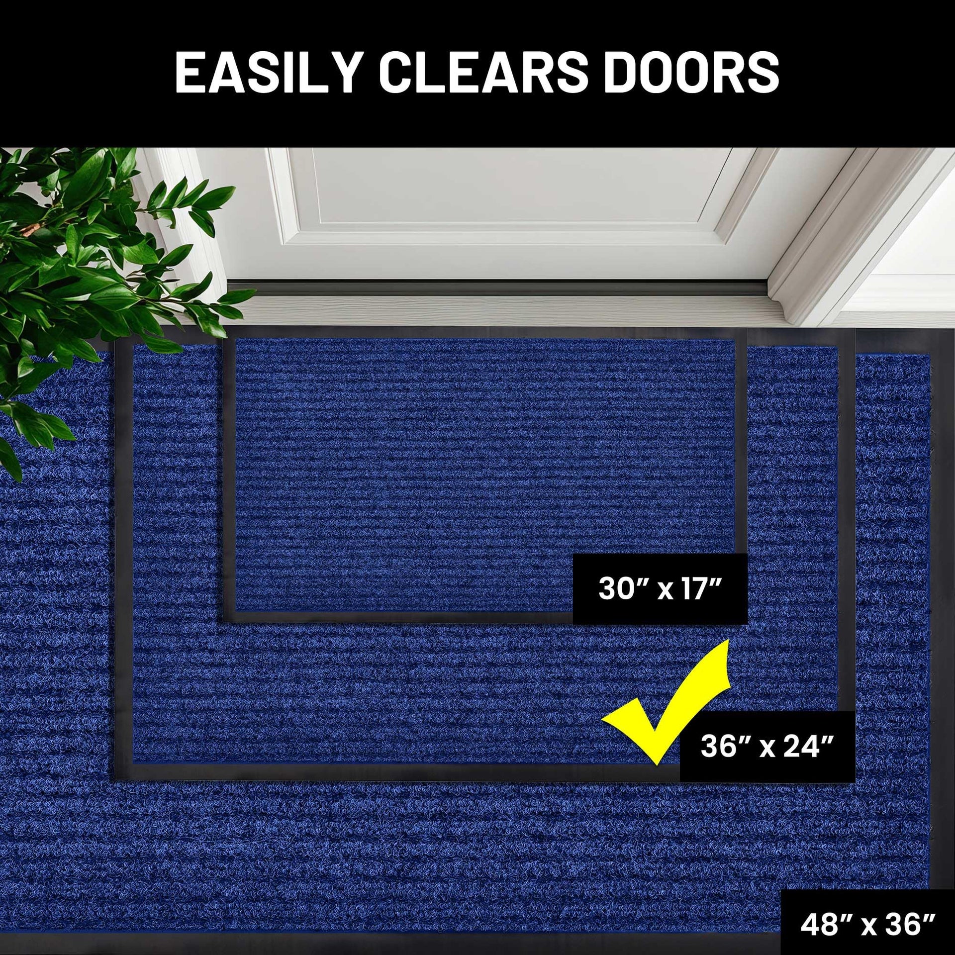 Front Door Mat (2 Count)