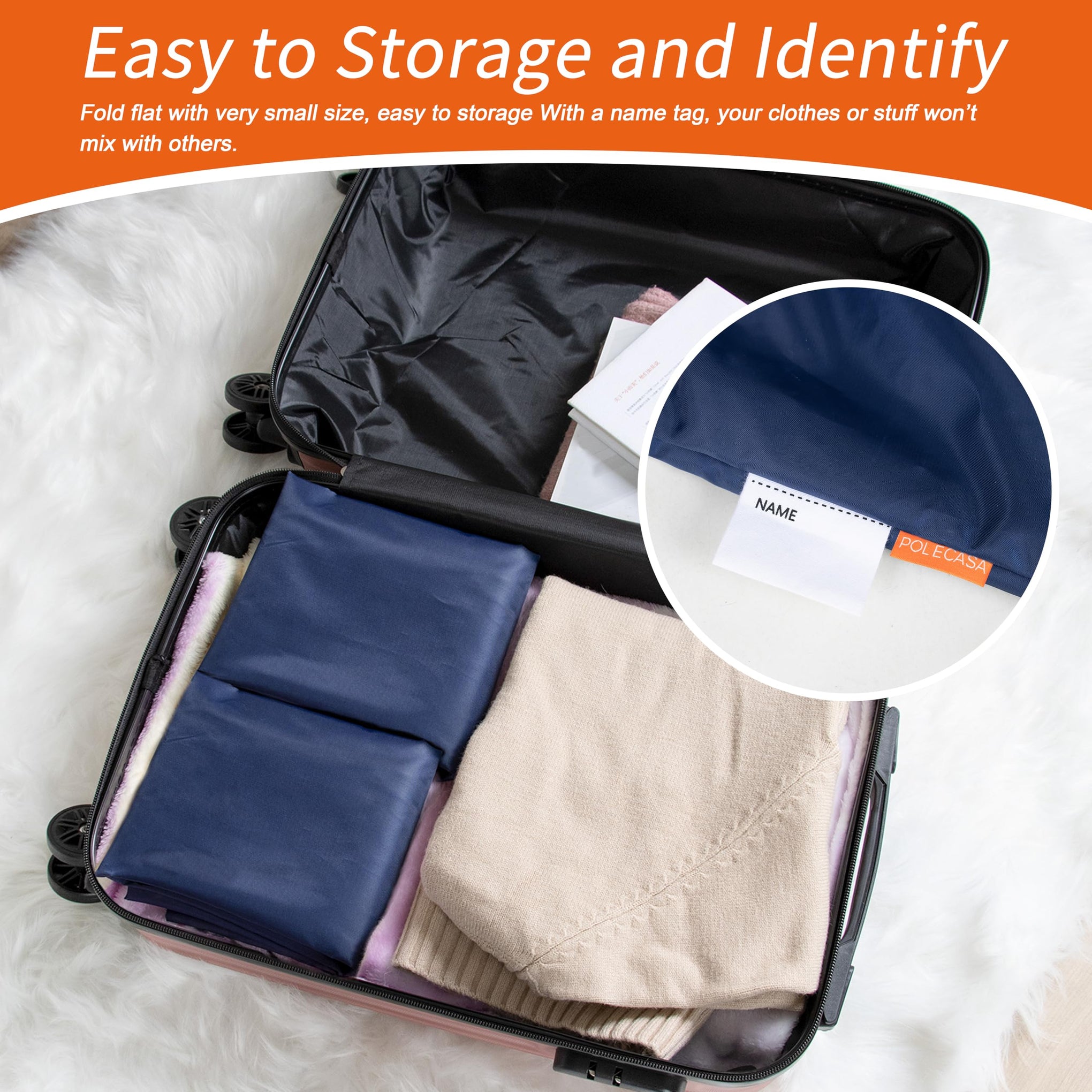 Extra Heavy Duty Laundry Bag with Handles