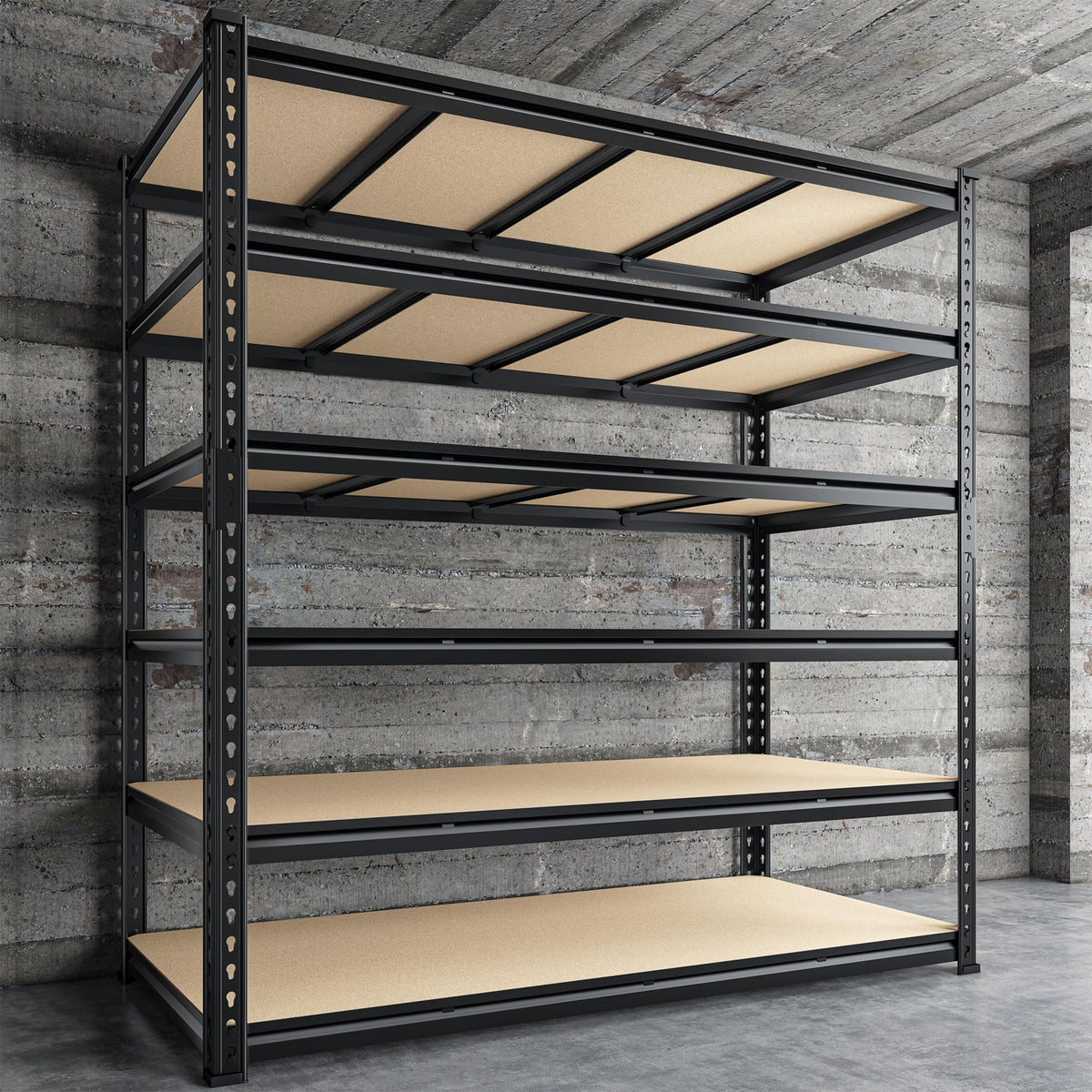 55" W Garage Shelving
