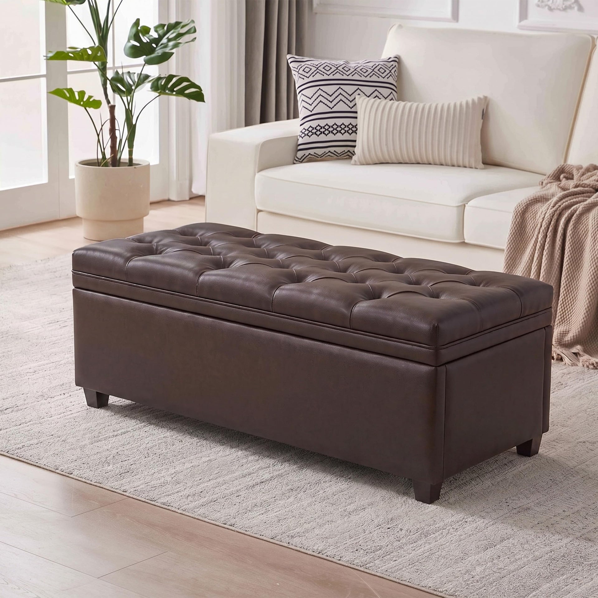 43 Inch Storage Ottoman