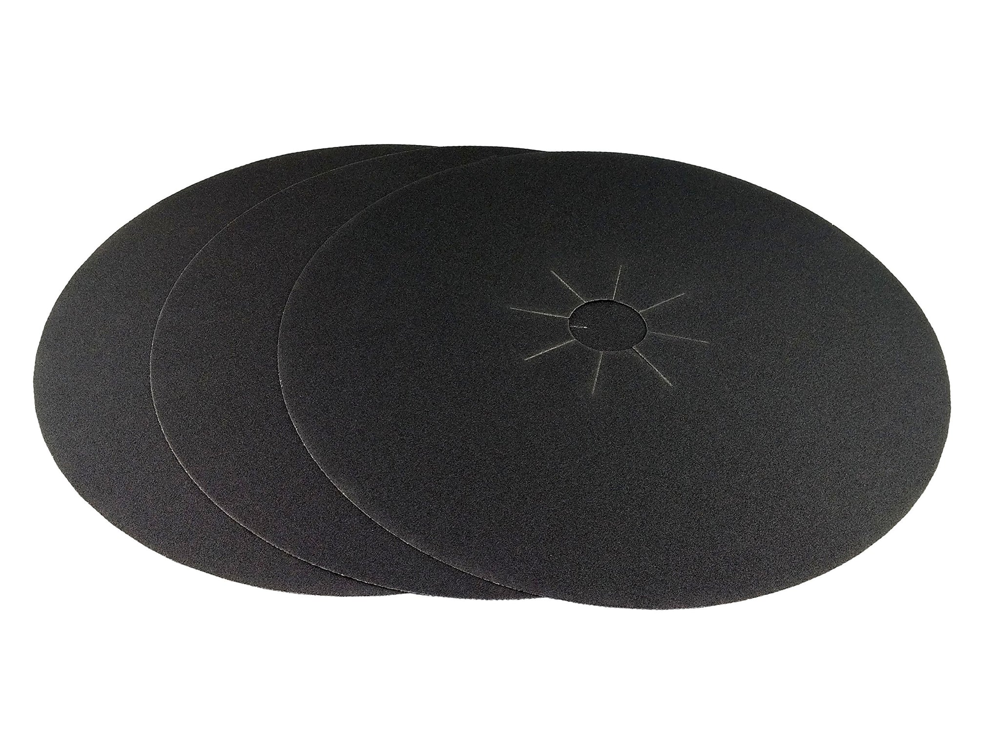 Premium 16" x 2" Silicon Carbide Slotted Edger Floor Sanding Discs (10 Count)